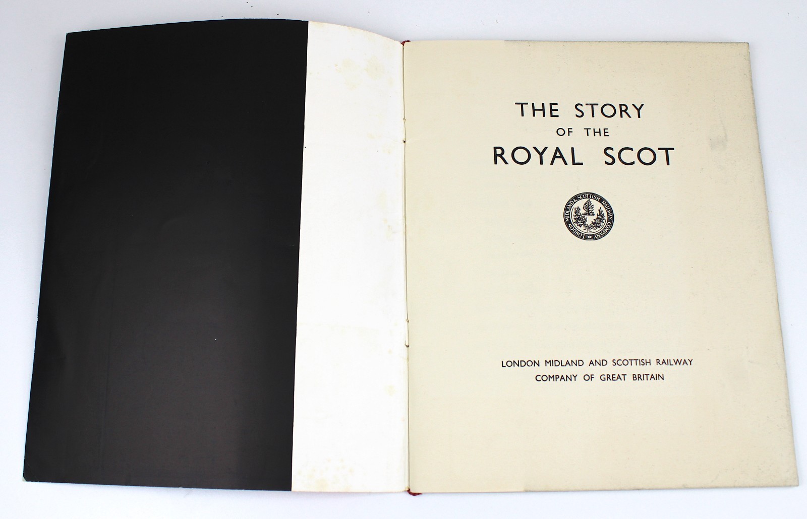 Story of the ROYAL SCOT Train Locomotives Railways Souvenir Chicago Expo 1933