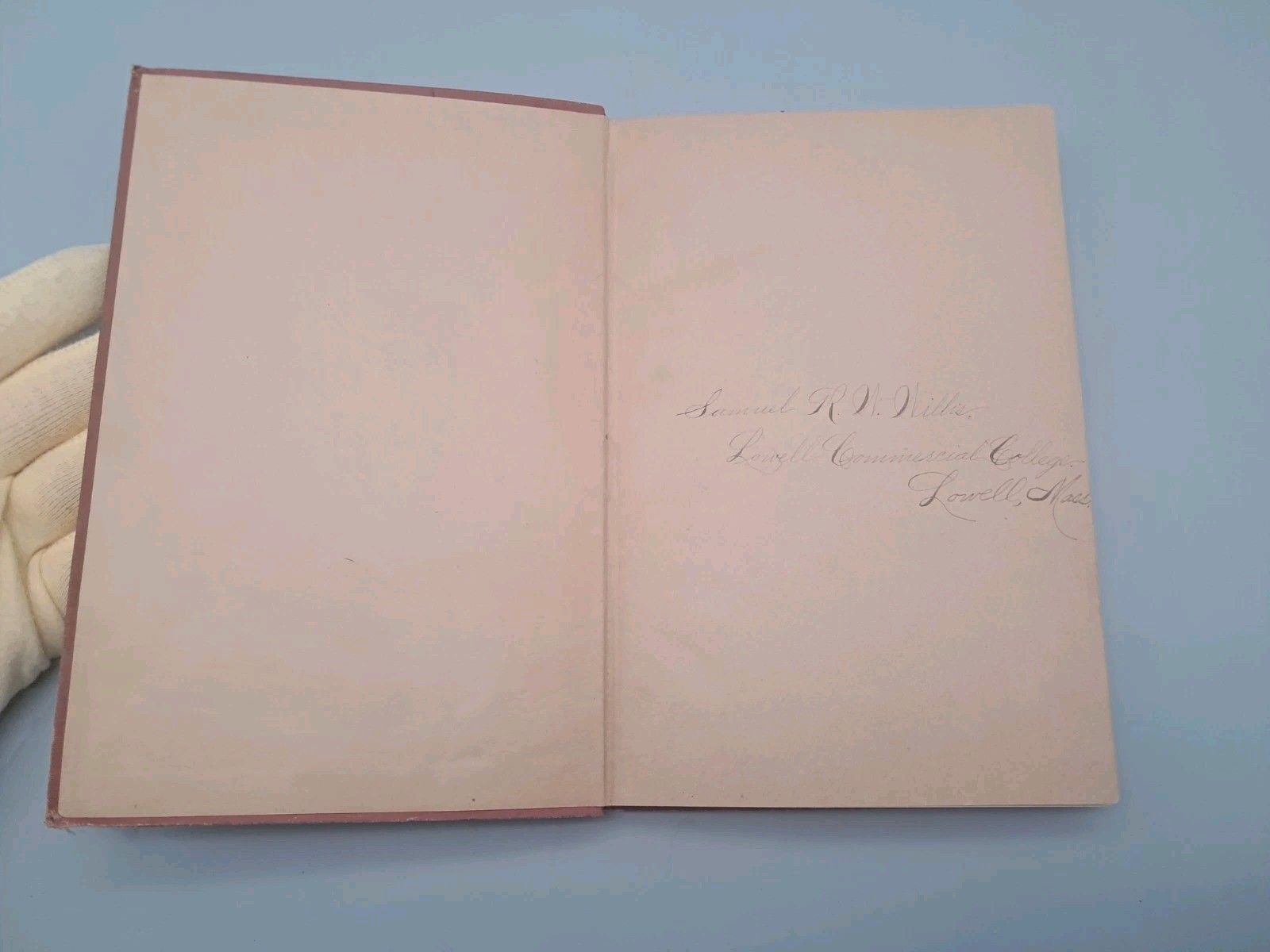 1890 CLASS BOOK OF COMMERCIAL LAW FOR THE SCHOOL AND COUTNING-ROOM C.E. Carhart