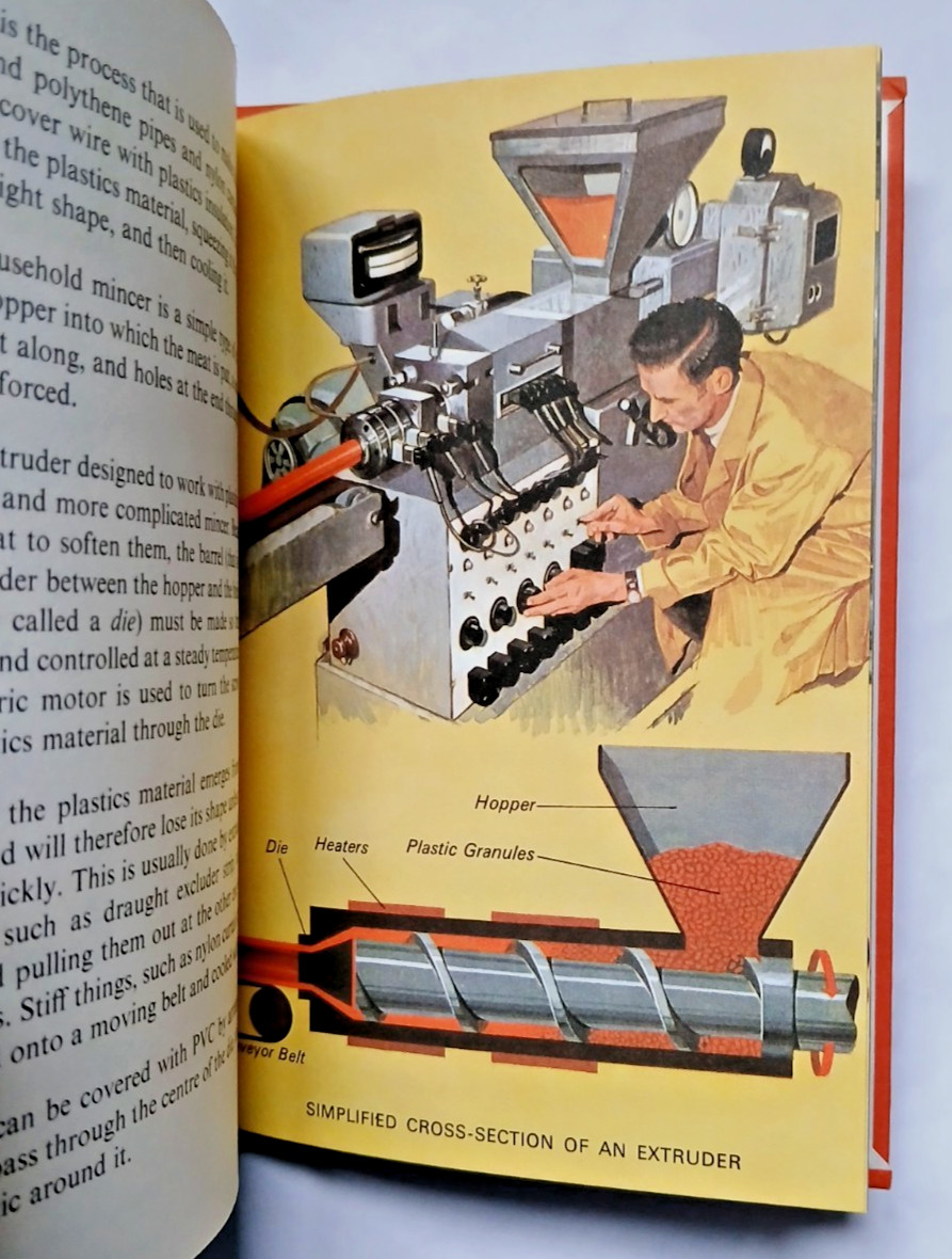 Ladybird The Story of Plastics 1973, Achievements book (601), 18p, 320, VGC/EXC
