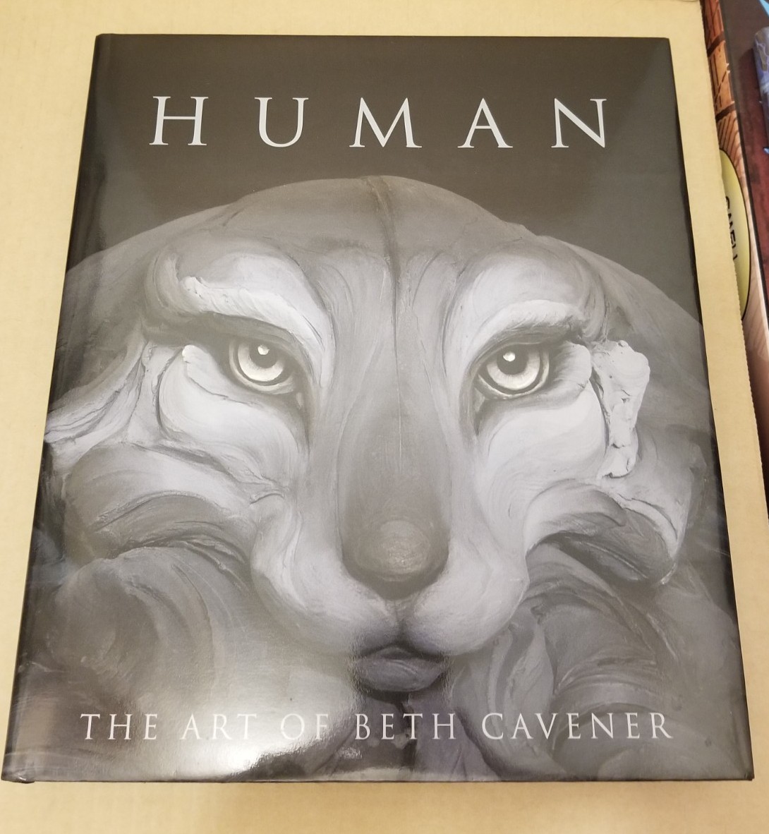 HUMAN THE ART OF BETH CAVENER SIGNED HARDCOVER HC 1ST PRINT 2019