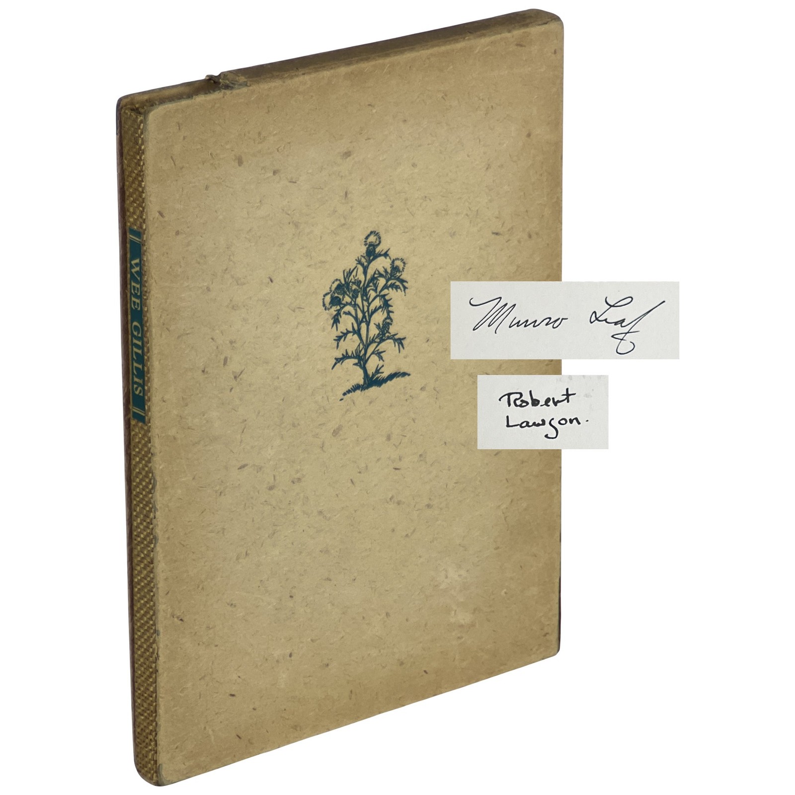 Munro Leaf, Robert Lawson / Wee Gillis Signed 1st Edition 1938