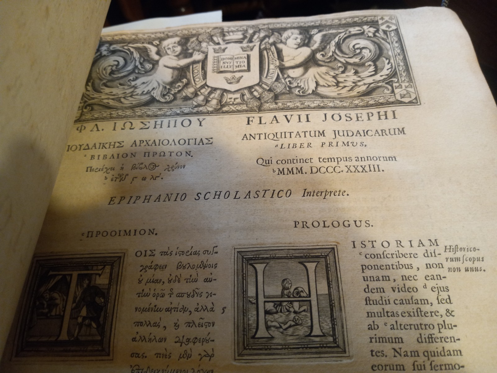 1687-1700 FLAVIUS JOSEPHI HISTORIARUM DE BELLI JUDAICO & ANTIQUITATUM JUDAICARUM