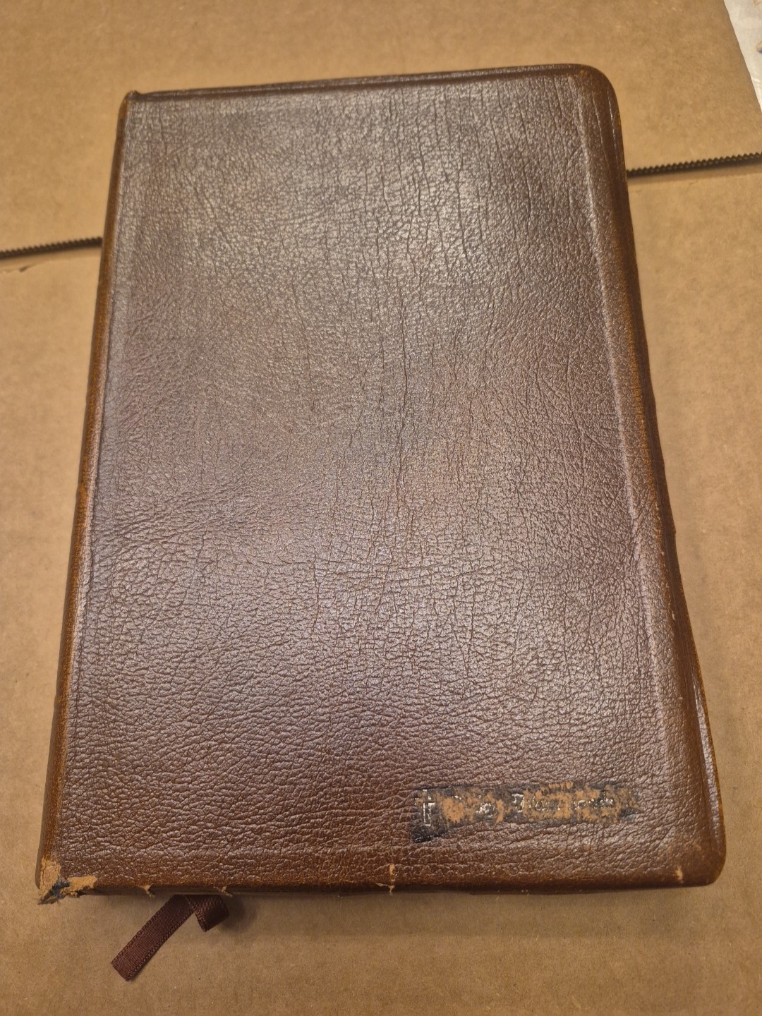 The Open Bible Expanded Edition NKJV Bonded Leather 1985 Nelson 455BR