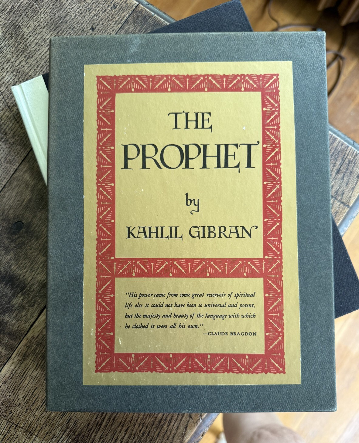 Kahlil Gibran The Prophet 1976 Deluxe Edition Alfred Knoff Illustrated Slip Case