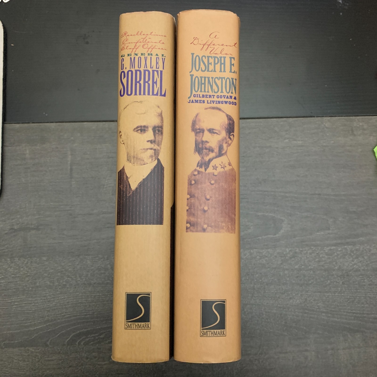 LOT OF 2 Smithmark Civil War Hardcovers Joseph E. Johnston & G. Moxley Sorrell