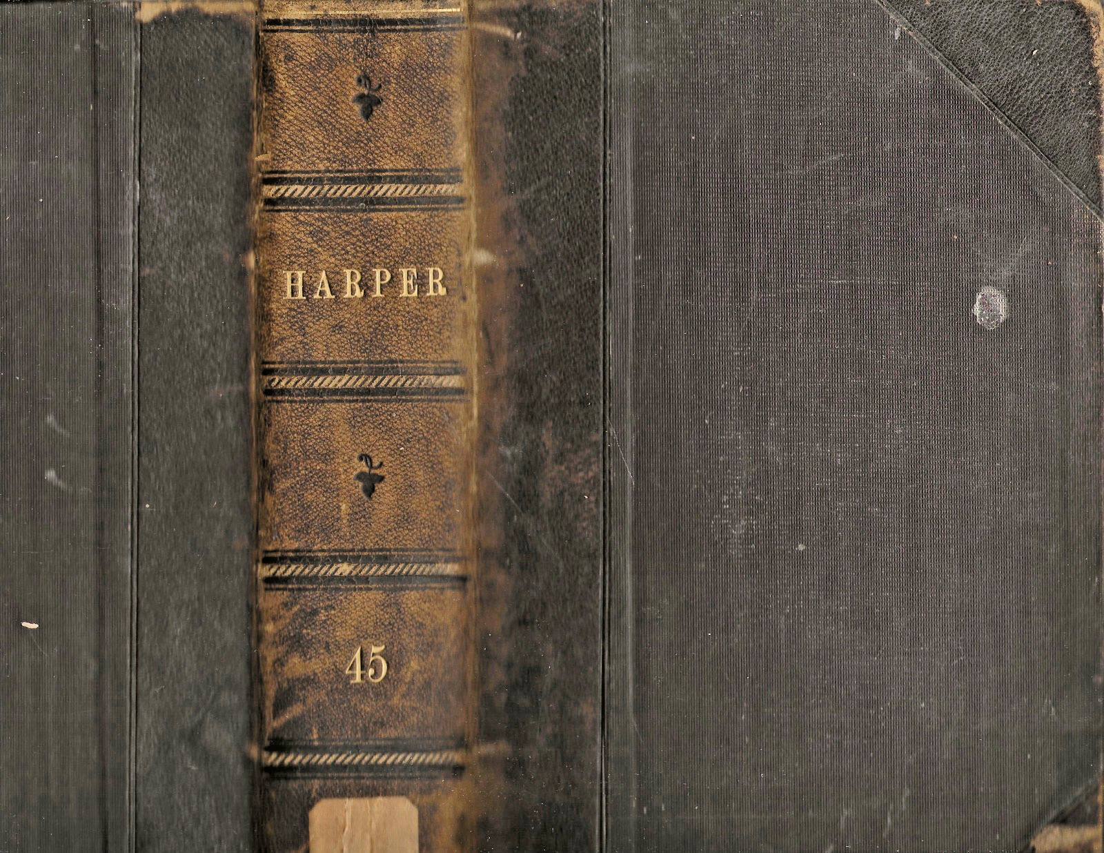 HARPER’S MAGAZINE, Volume XLV, June—November 1872 (bound) Rome, Mount Desert