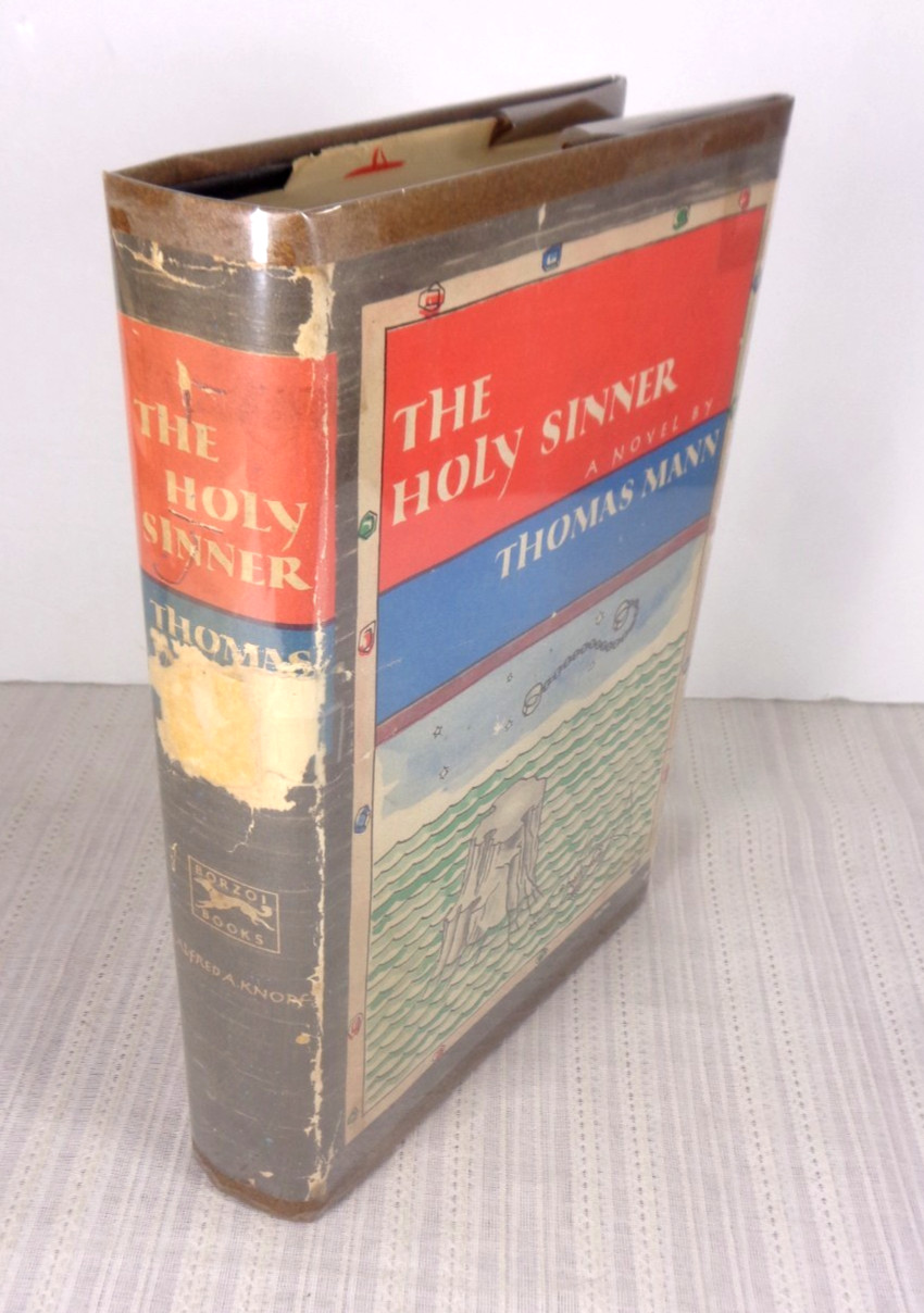 The Holy Sinner by Thomas Mann 1951 Edition HC/DJ VG