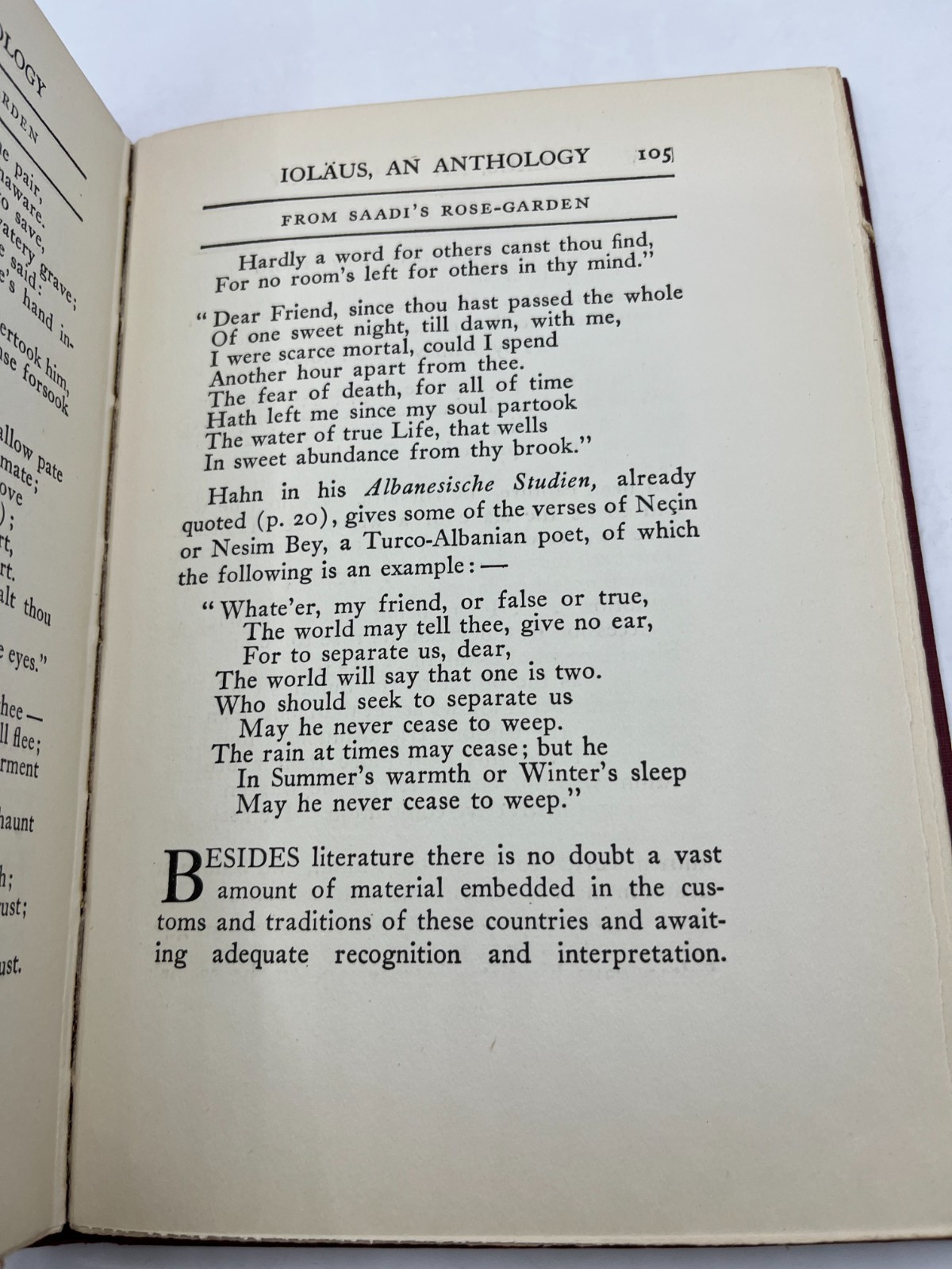 Iolaus, An Anthology of Friendship ~ Edward Carpenter, 1917 Gay interest LGBT