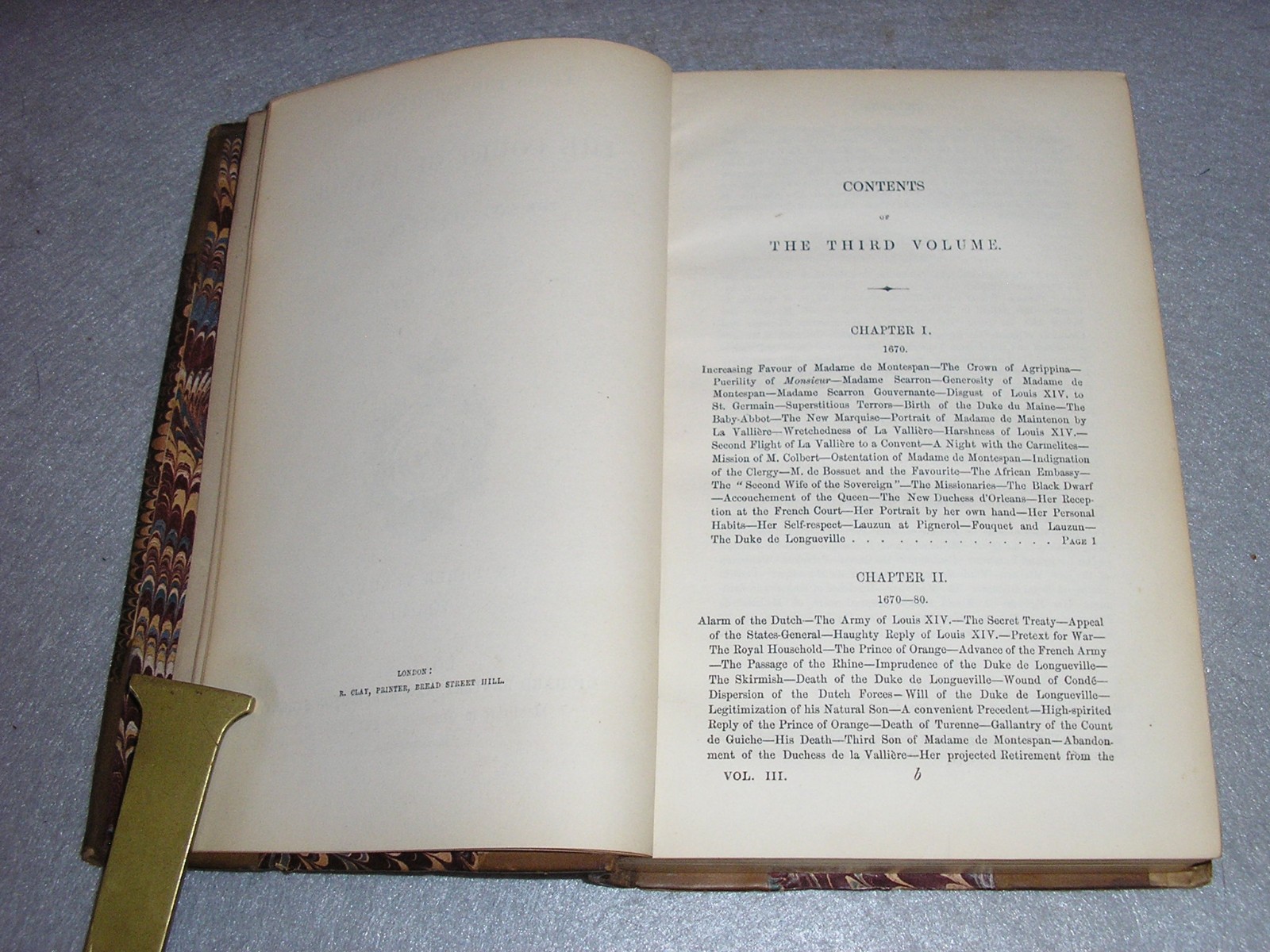 Antique France History Books Life of Louis XIV Pardoe Illustrated Leather 1847