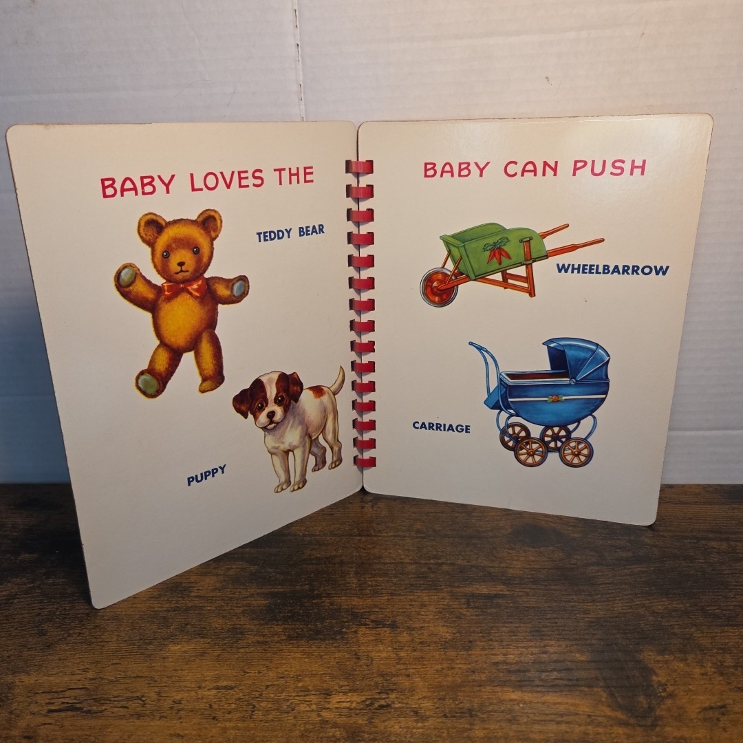 First Picture Book 1955 Children’s Book Hampton Publishing Board Book