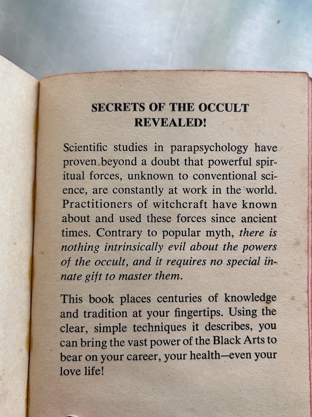THE WITCH’S WORKBOOK Ann Grammery 1973 Pocket Books Vintage Occult Illustrated