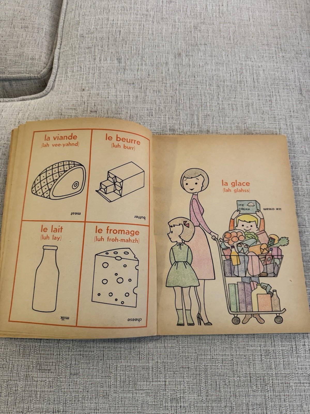 Vintage 1965 Say It In French Vol II Whitman Help Yourself Workbook Ages 6-9