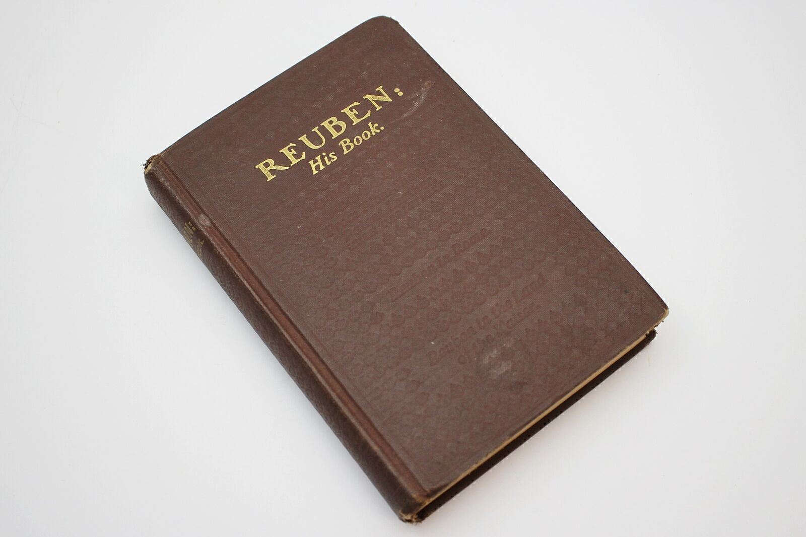 1904 Americana Biography “REUBEN: HIS BOOK” Pioneer, Travelogue Missouri History