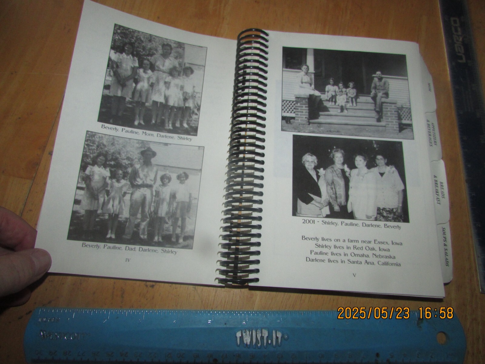 The Four Sisters Cookbook – Colvin Family (2005, Spiral Paperback)