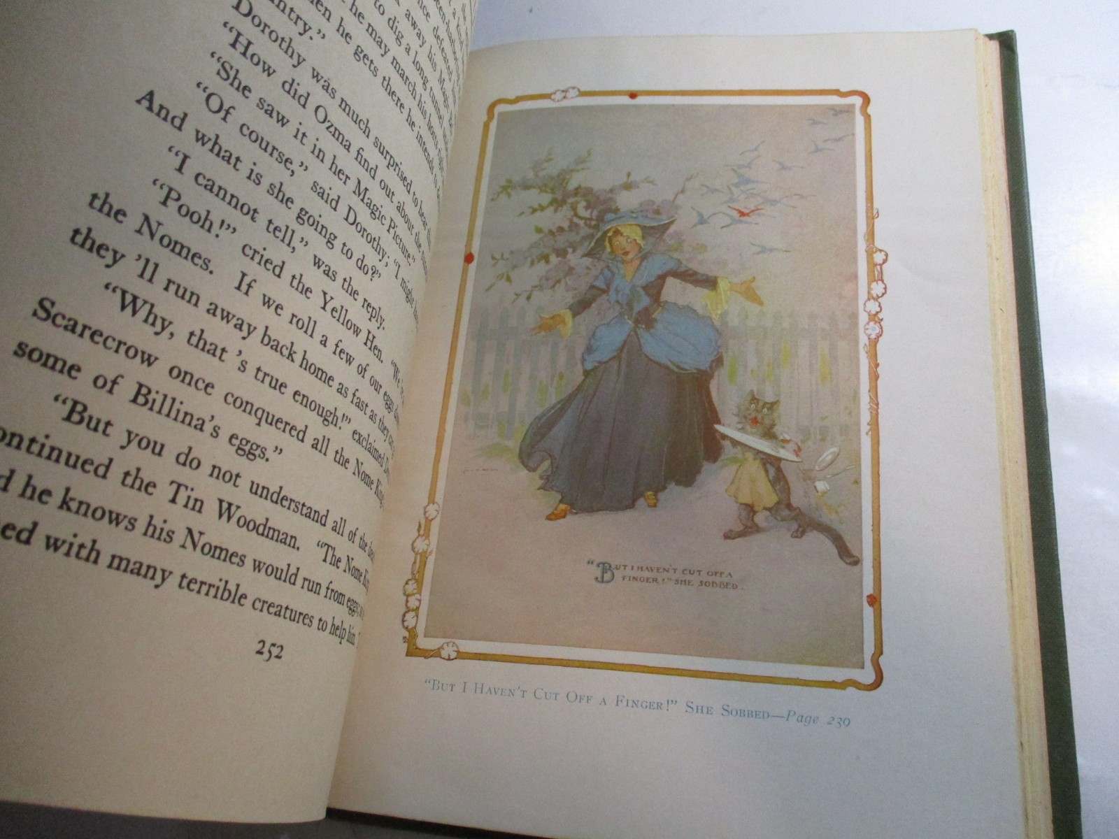 Emerald City of Oz, L Frank Baum, Reilly & Lee, 12 Color Plates, 1920s Edition