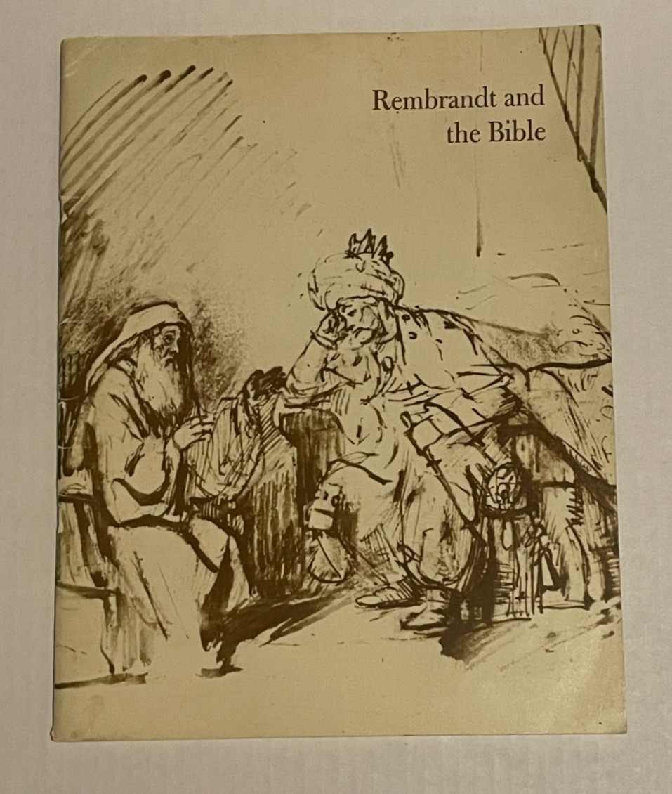 Rembrandt Art Catalog Lot of 2 – Met Museum & Rembrandt and the Bible