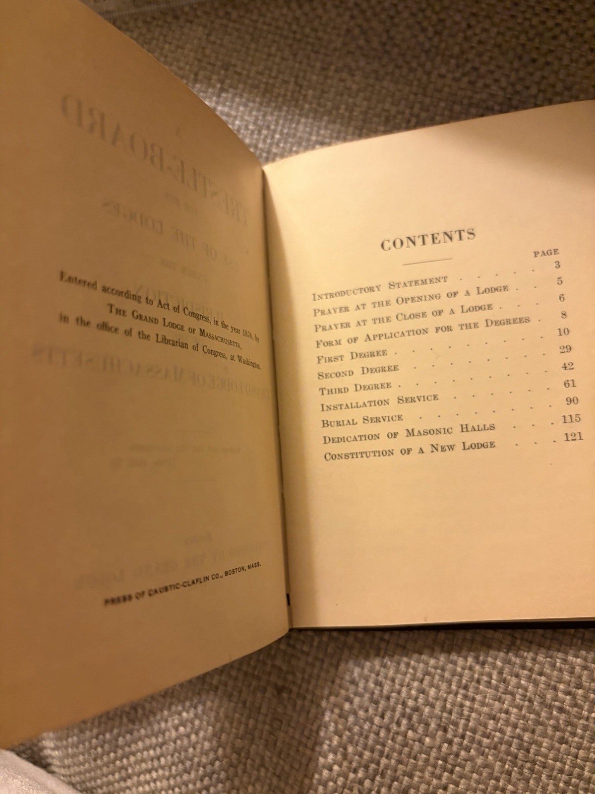 The Carpenter’s Children, Anonymous 1836 First Edition Book EUC* Boston