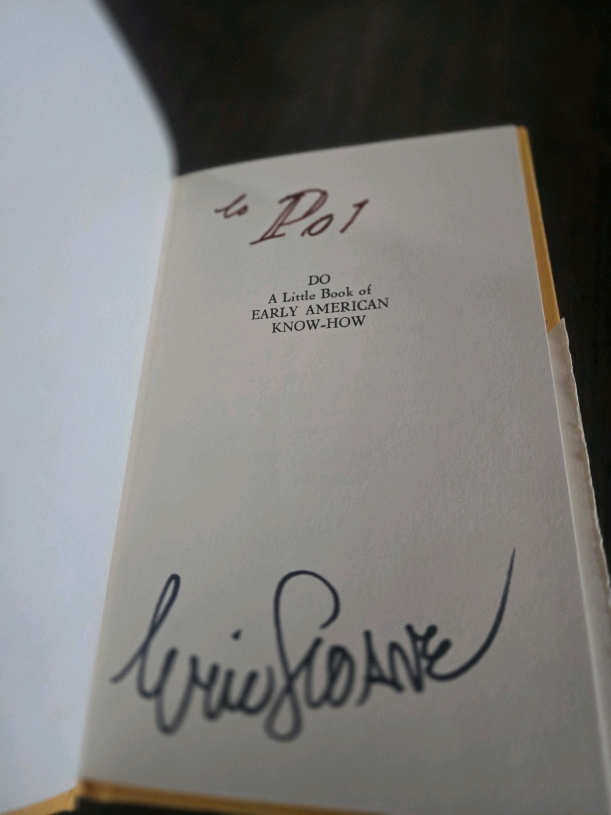 Eric Sloane THE DO’S AND DONT’S OF YESTERDAY ( Two Books+Slipcase) Signed