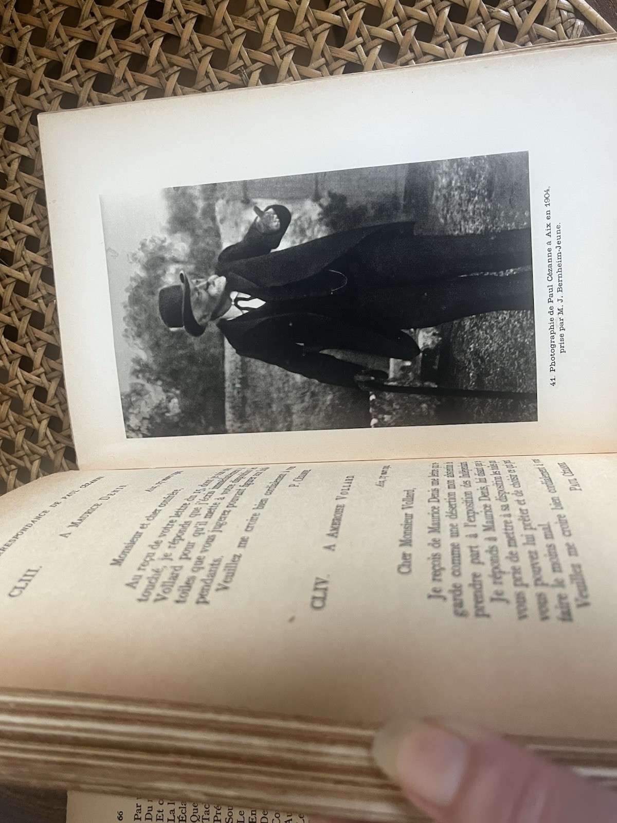 Cézanne Correspondance , John Rewald, Vintage 1930’s Soft Back French Language