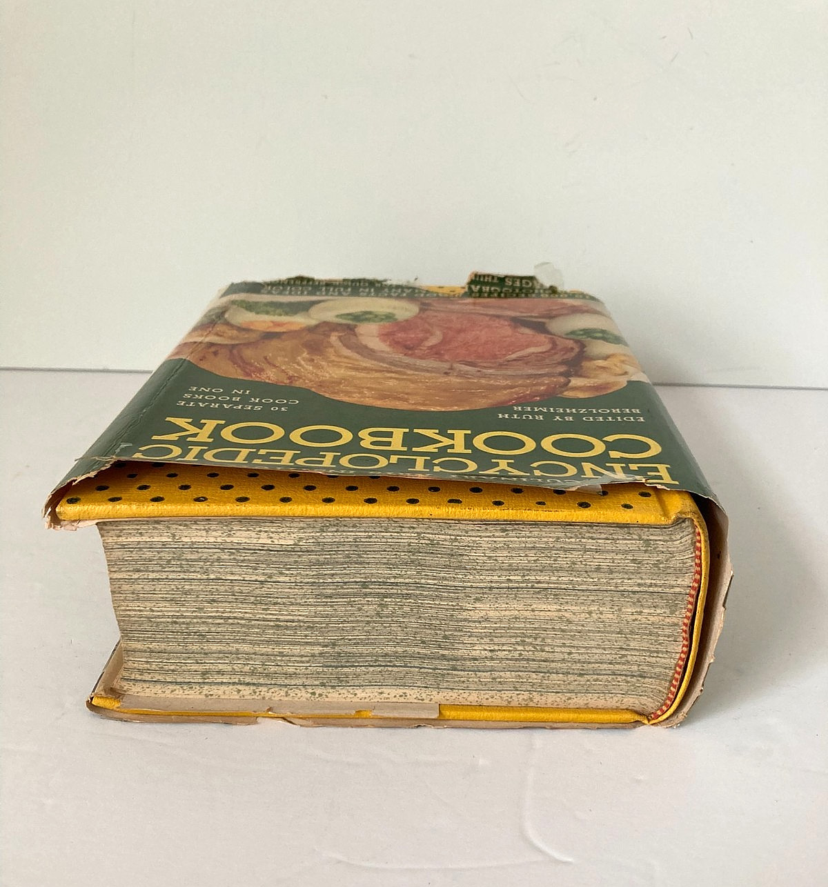 Vintage CULINARY ARTS INSTITUTE ENCYCLOPEDIC COOKBOOK 1950 w/Rare DustJacket VGC