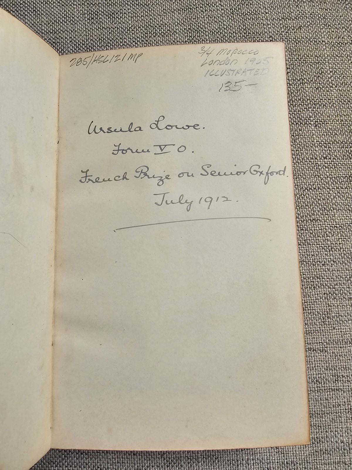 1905 The Ingoldsby Legends Thomas Ingoldsby Oxford Ed Fine Leather Prize Binding