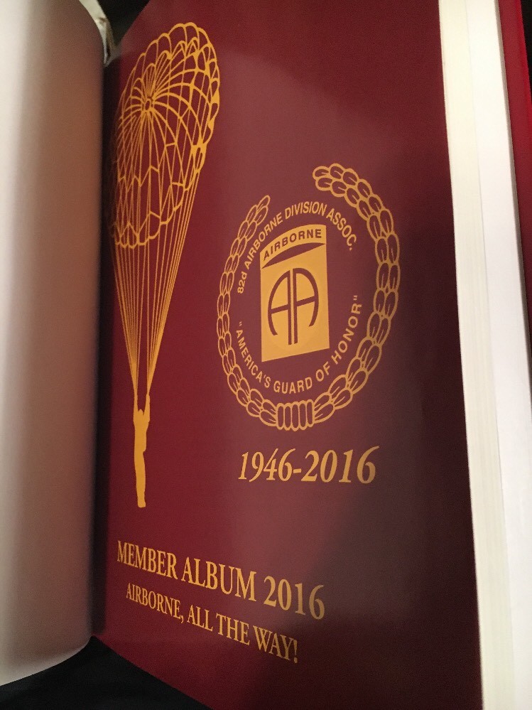 82nd Airborne Division Army 2016 Member Album 1946-2016
