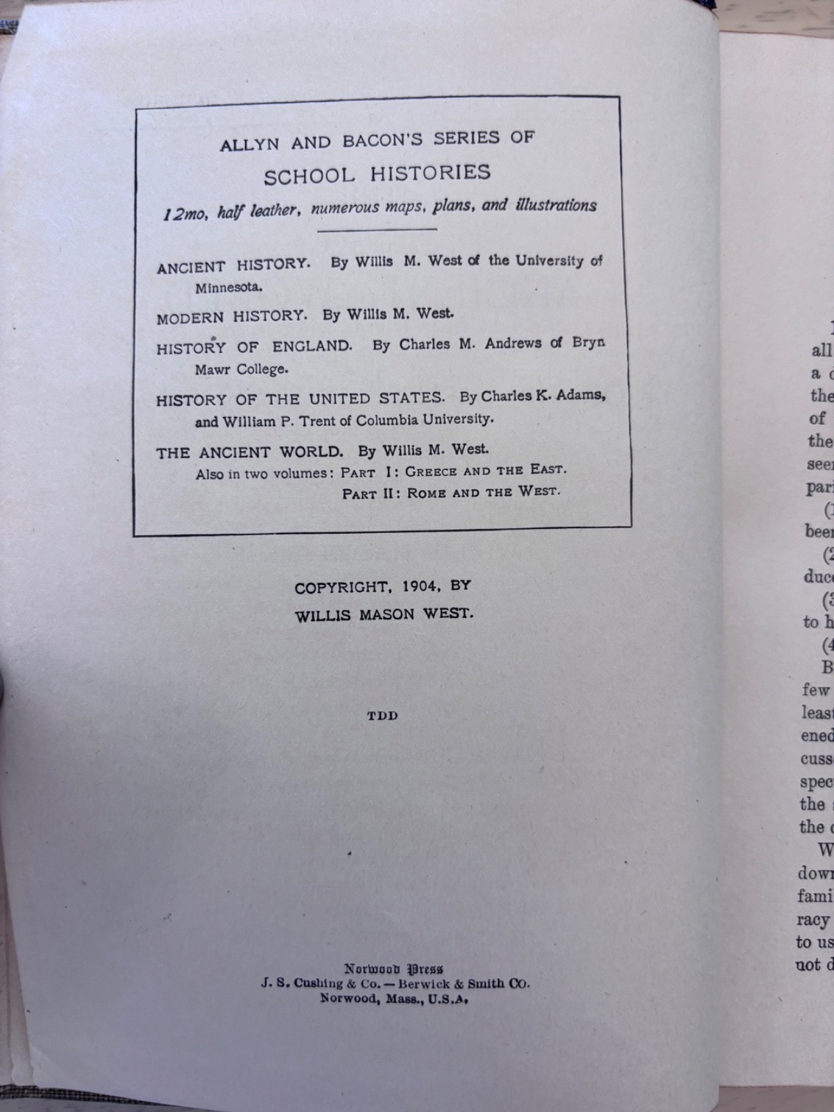 1904 Ancient History Book Egypt Greece Rome Antique Maps Illustrated Hardcover