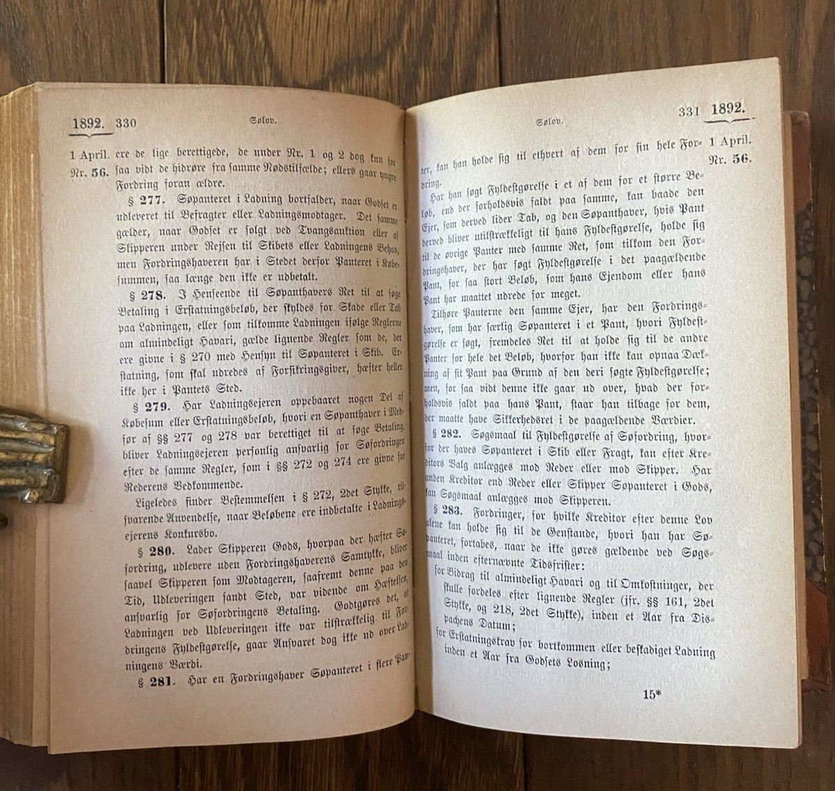 Danish Law Books Samling af Love og Anordninger 1834-1848, 1891-1893 Antique