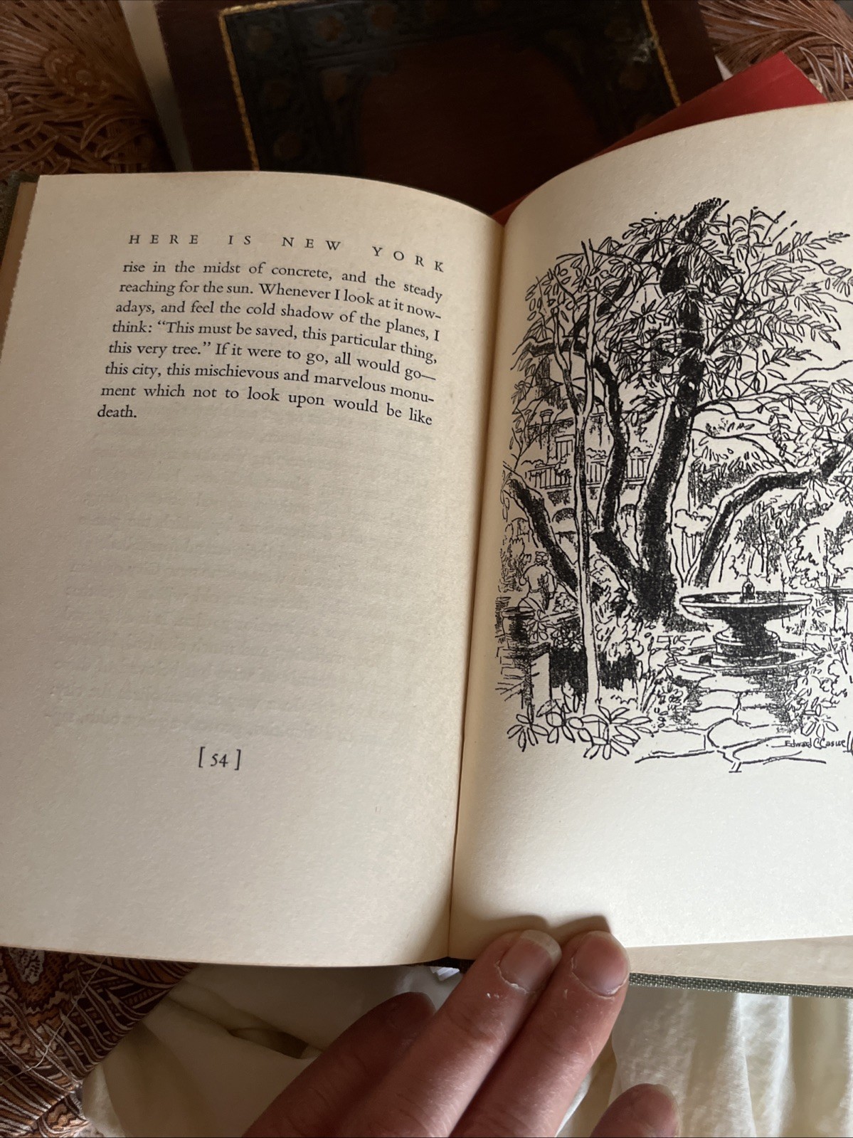 Here Is New York E.B. White 1st Ed. I-Y 1949 Harper & Bros. Hardcover