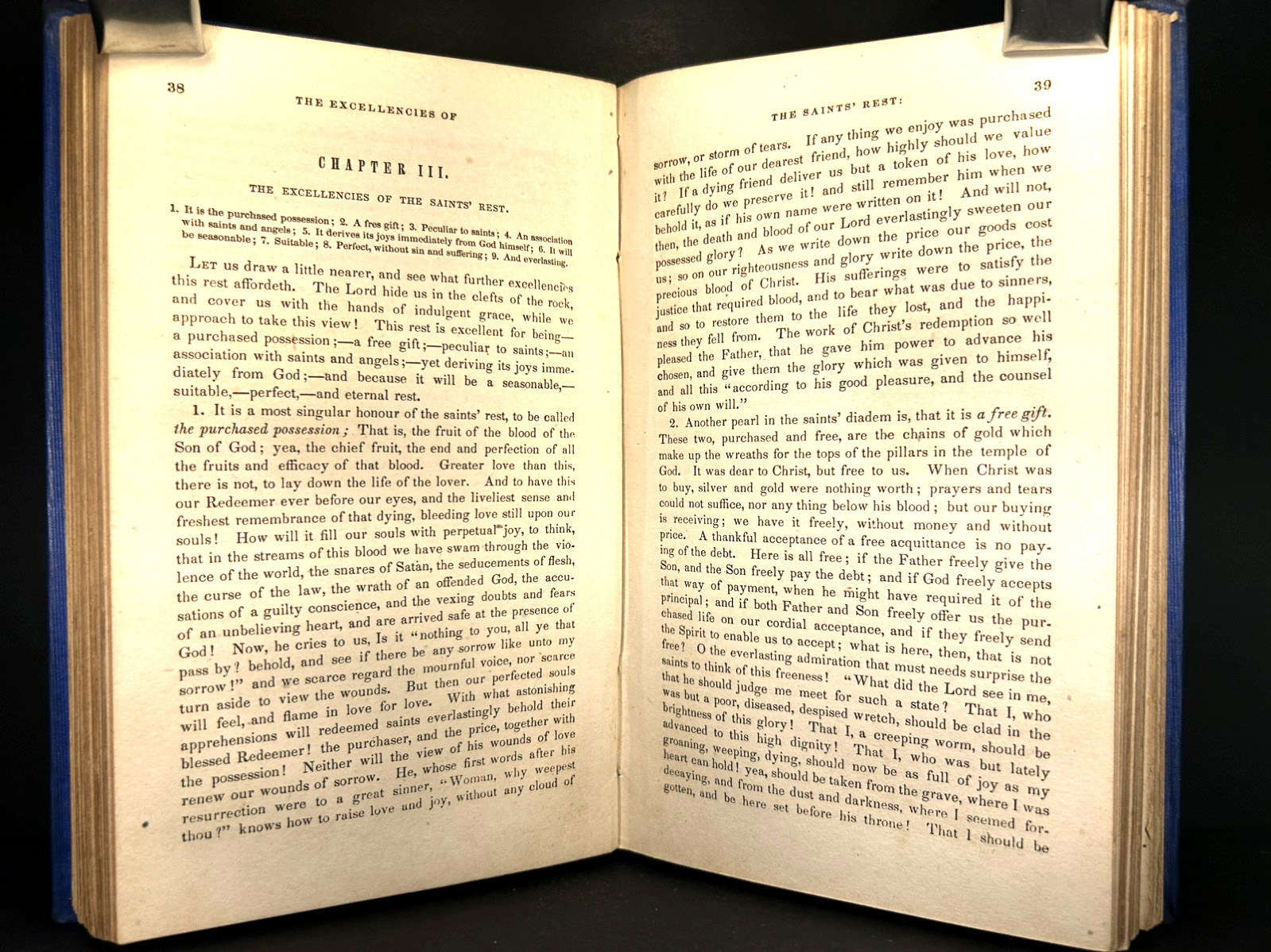 Antique Christian Classics-Richard BAXTER’S CALL & SAINTS’ EVERLASTING REST 1854