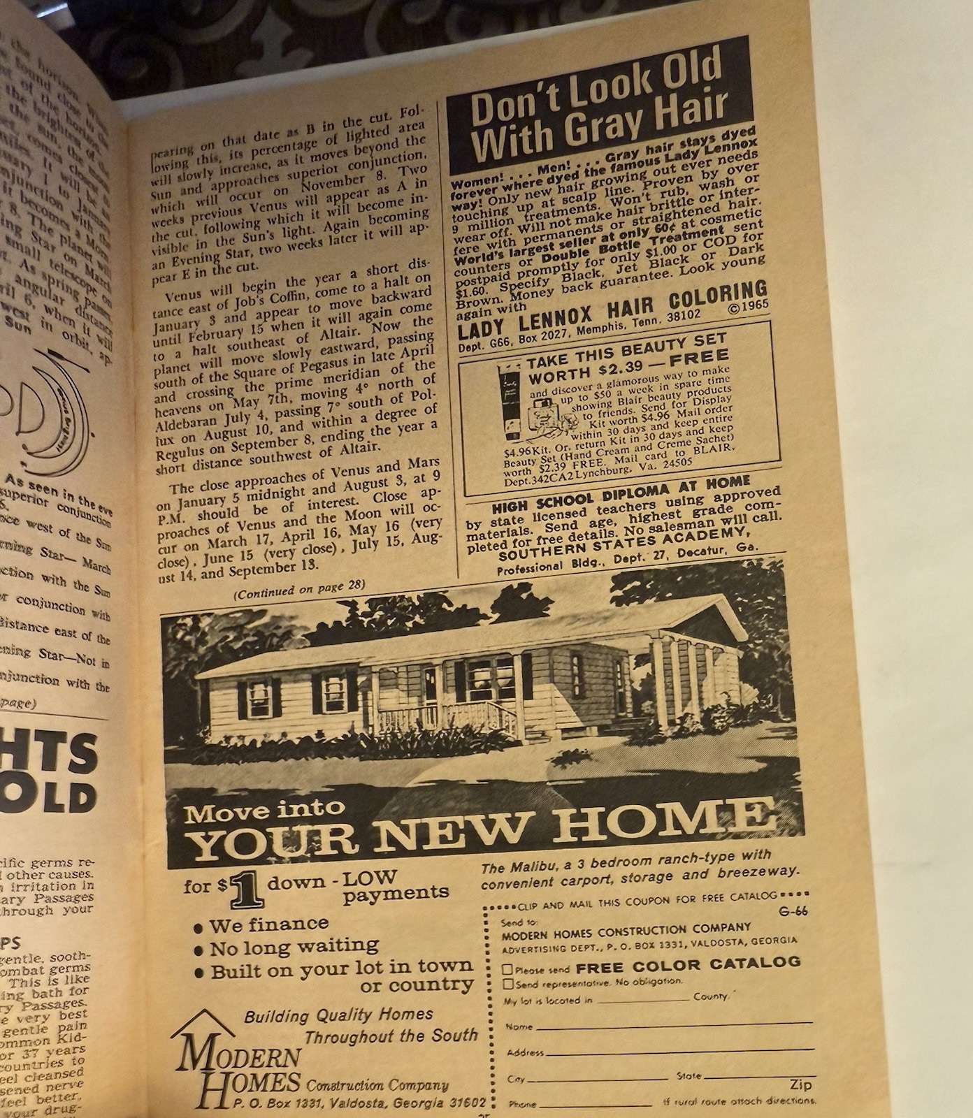 Grier’s Almanac 1966 160th Annual Issue Vintage