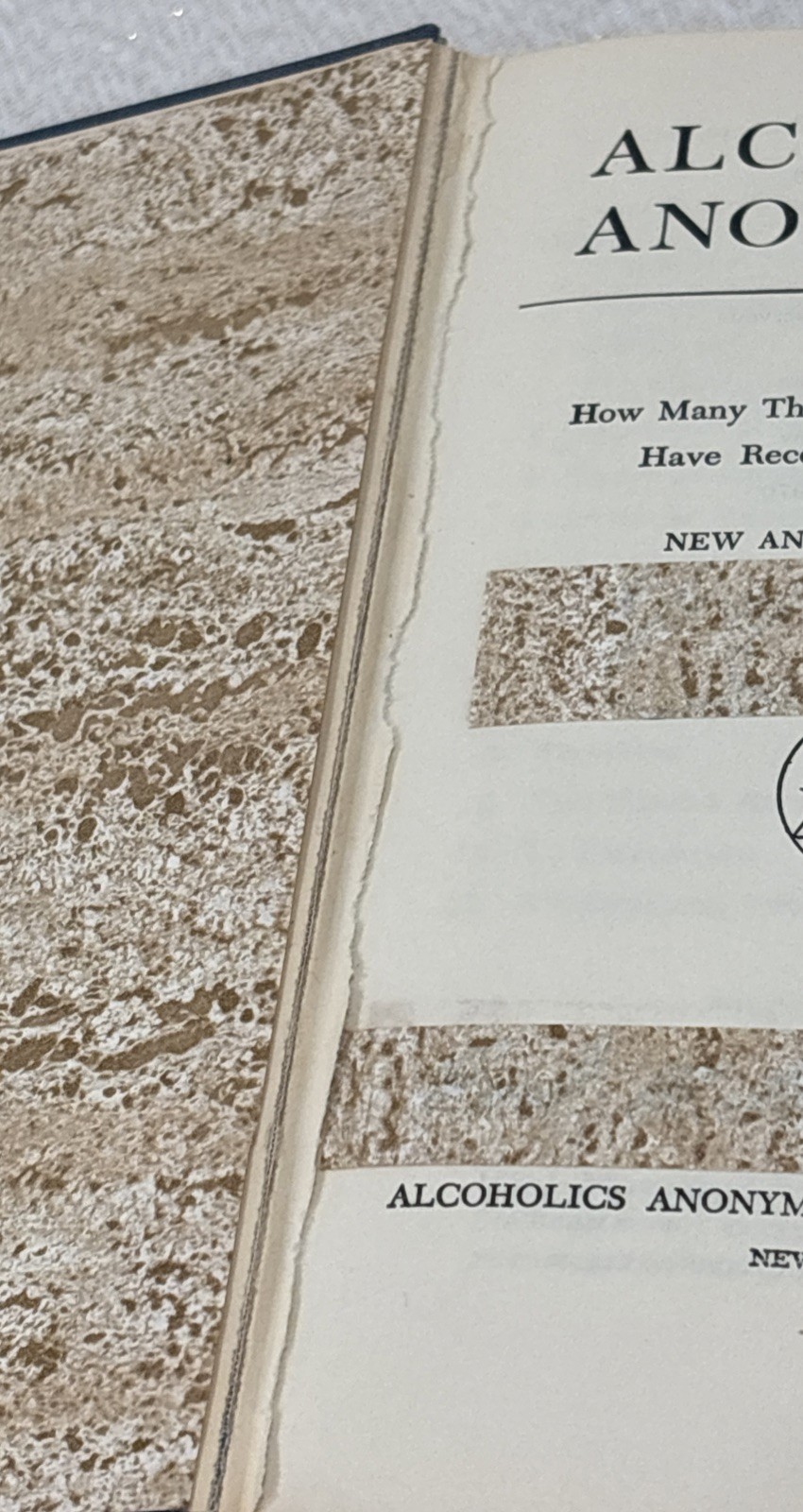 Alcoholics Anonymous 2nd Edition (1955) AA Big Book 1970 11th Printing EC