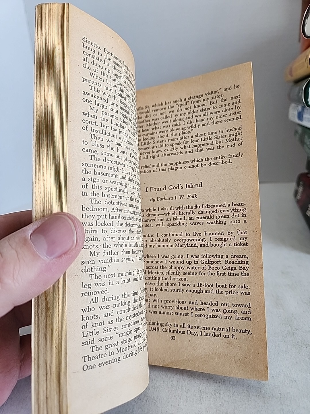 Vintage The Strange And The Unknown – Curtis & Mary Fuller 1971 paperback Occult