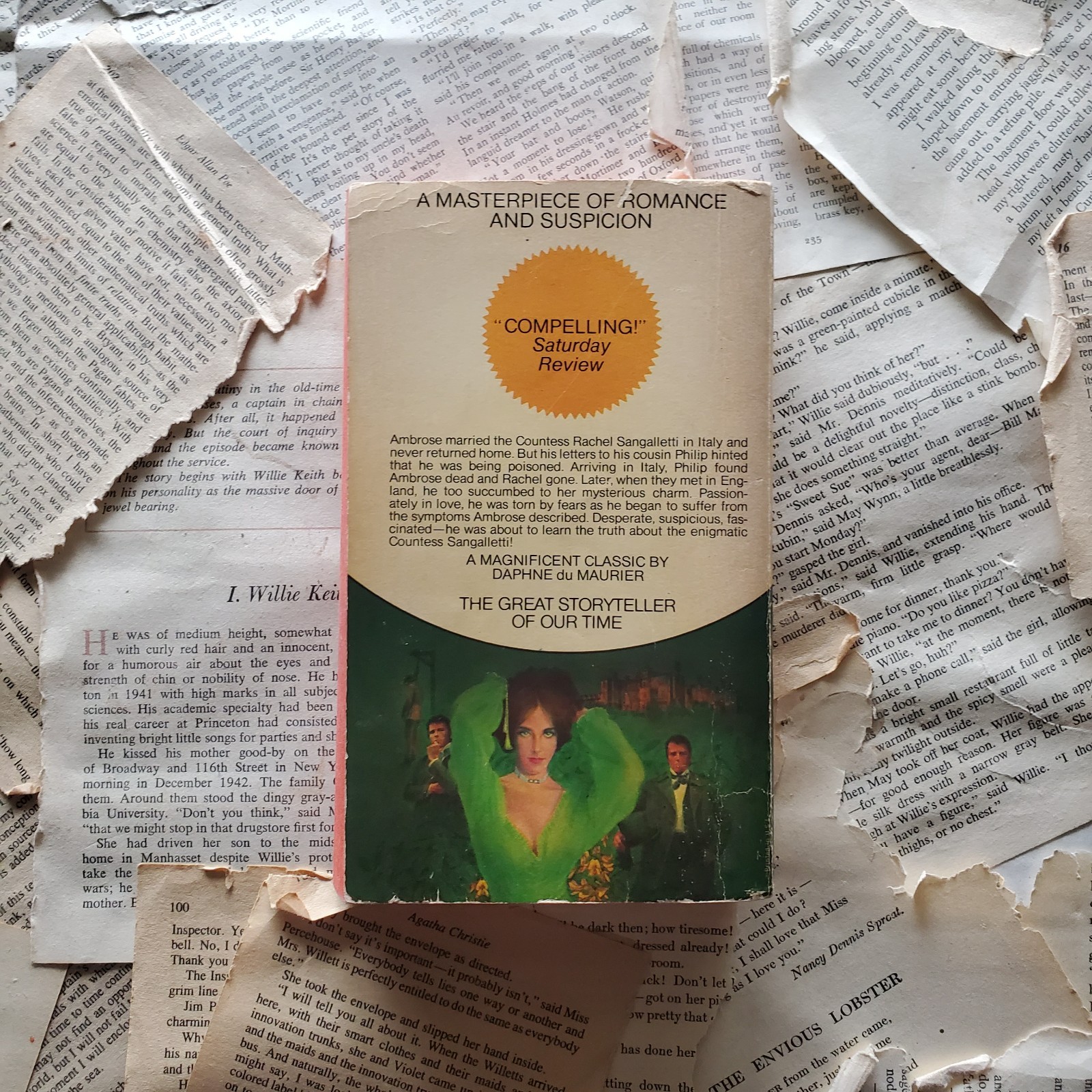 My Cousin Rachel by Daphne du Maurier (Vintage – 1972)(First Avon Printing)