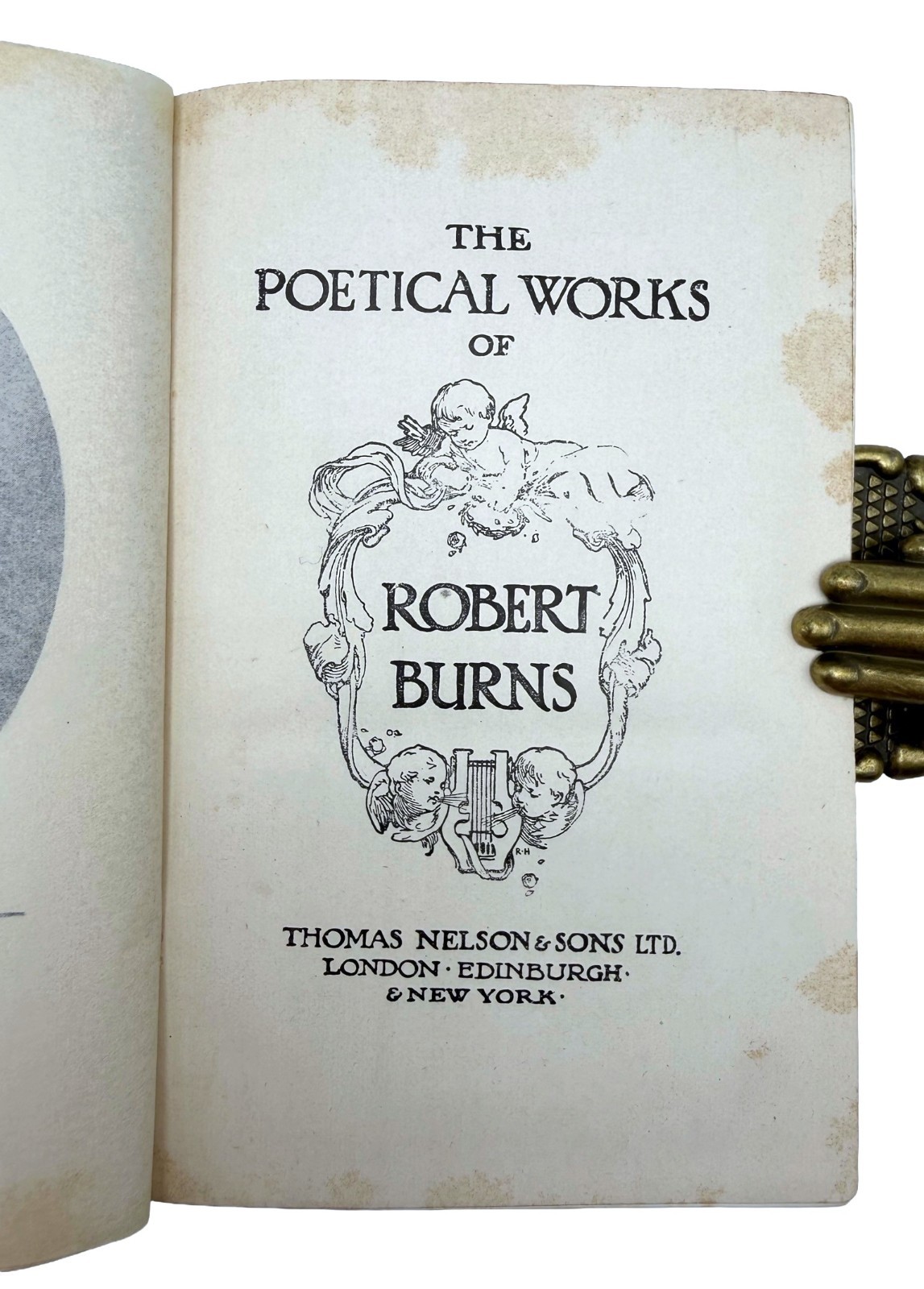 1925- Complete Poetical Works of Robert Burns – SANGORSKI & SUTCLIFFE FINE CALF