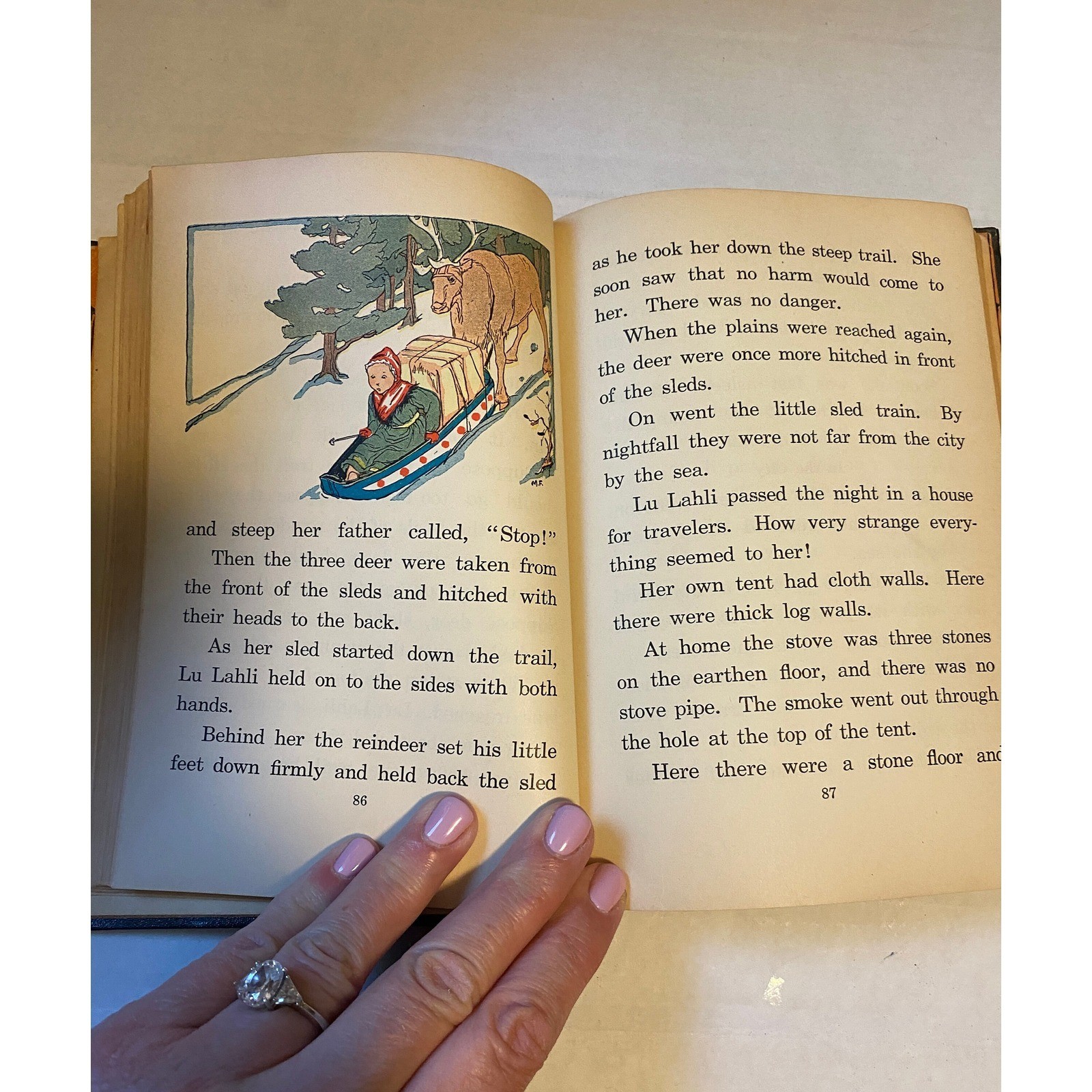 Wide Windows Happy Hour Reader 1935 Childrens Book