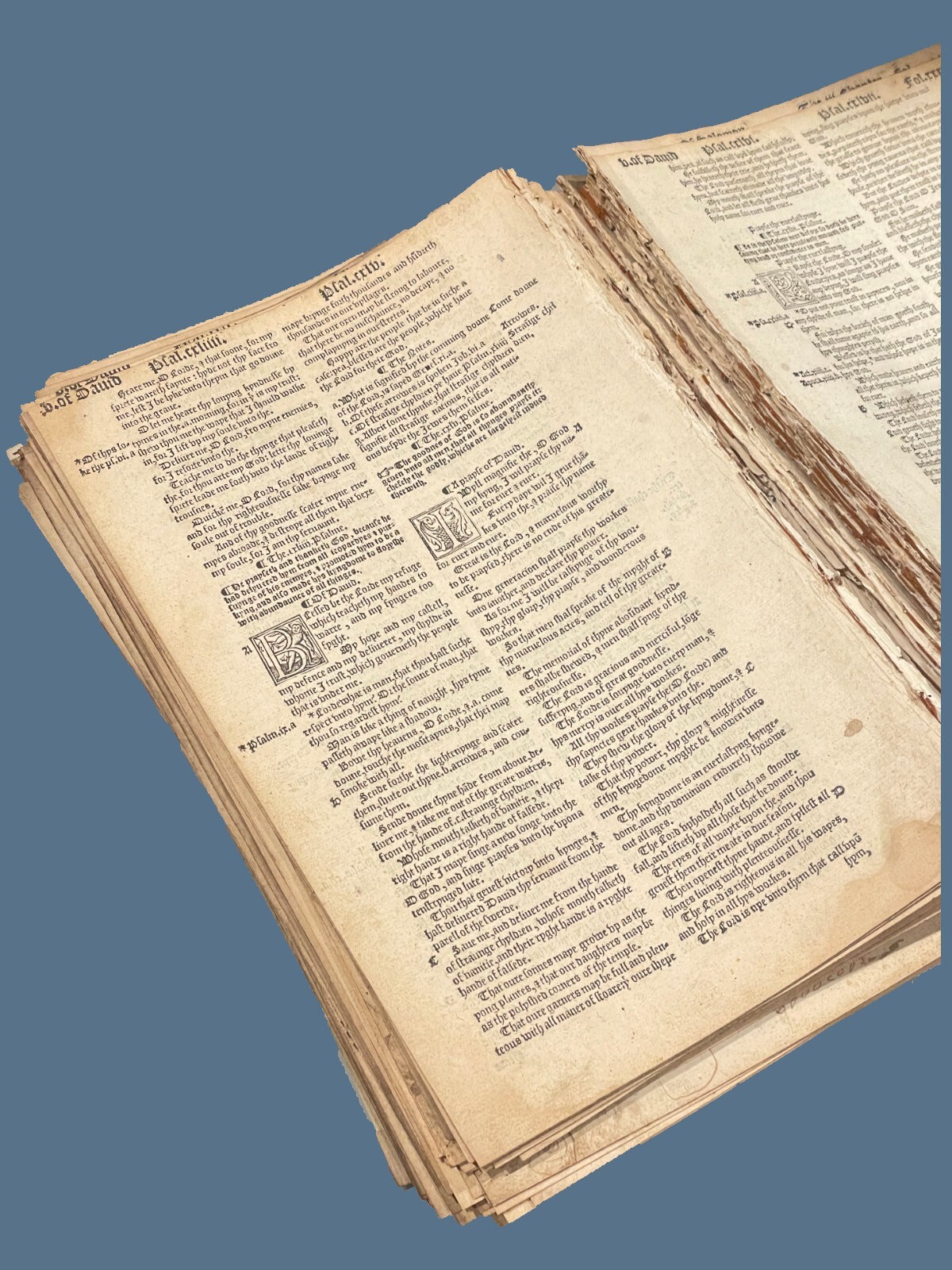1549 Matthews-Tyndale Bible Page – Select Your Favorite Passage