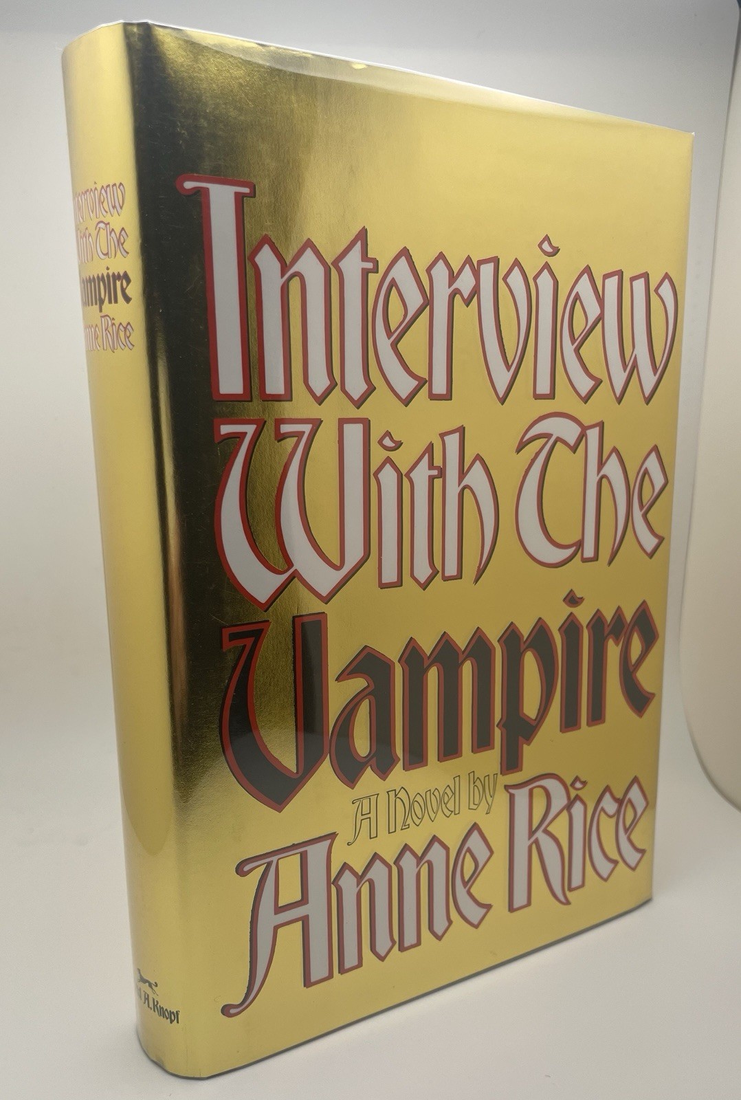 Interview With The Vampire by Anne Rice – HC – Signed Bookplate