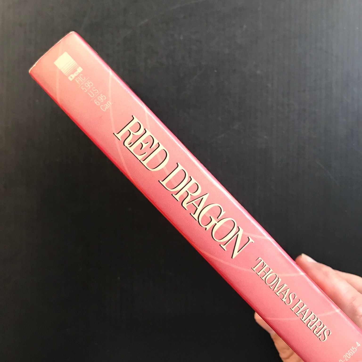 Red Dragon Thomas Harris 1990 Paperback Hannibal Lecter Horror Thriller