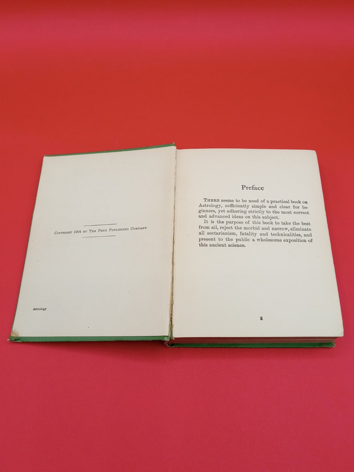 1915 hardcover book Astrology by MM Macgregor