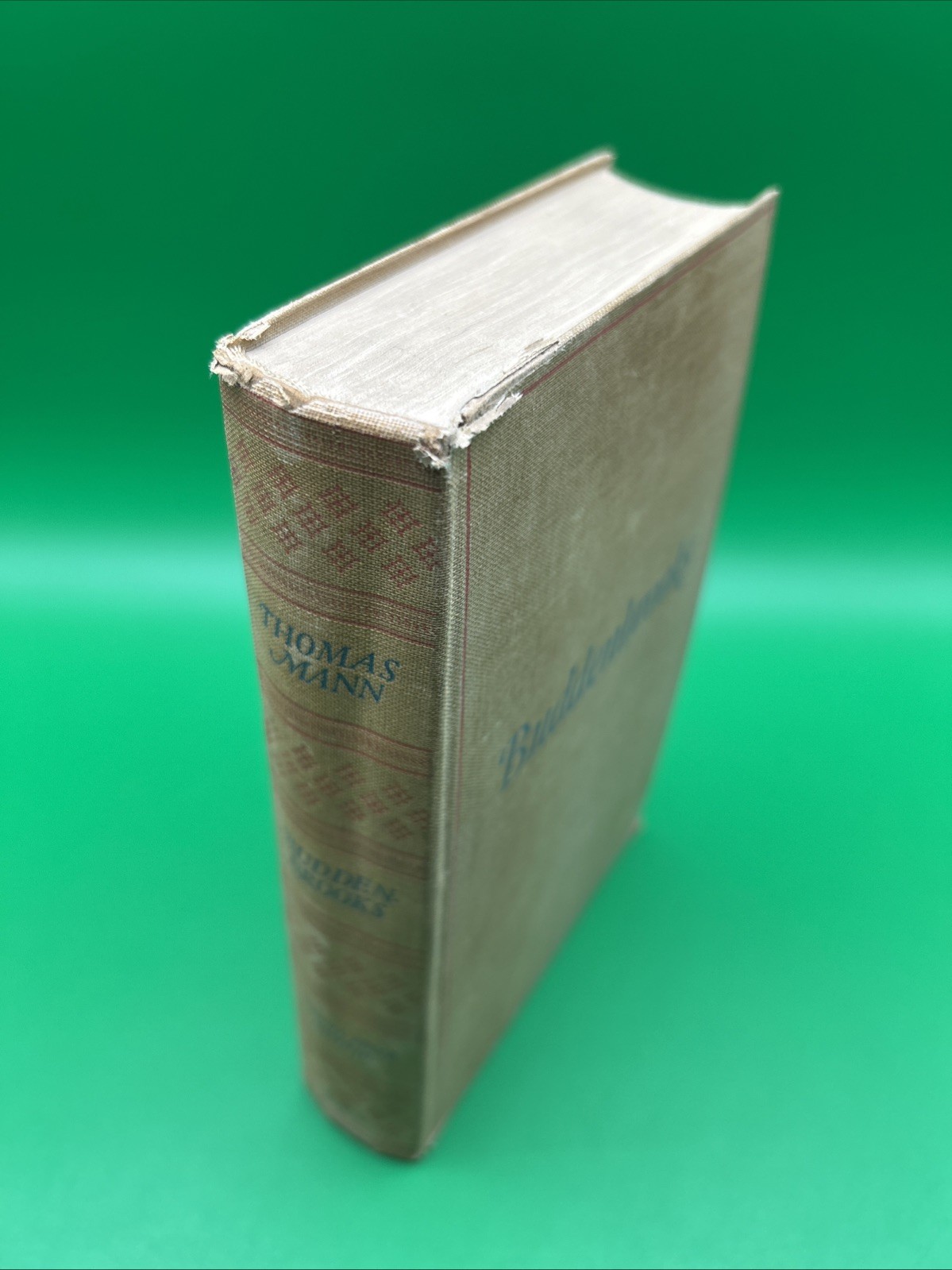 Buddenbrooks by Thomas Mann 1930 S. Fischer Verlag German Language Book