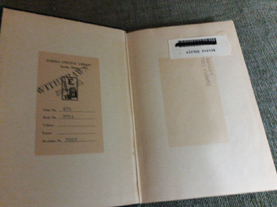 Introduction To Vulgar Latin, C. H. Grandgent, 1907 Copyright, X-lib.