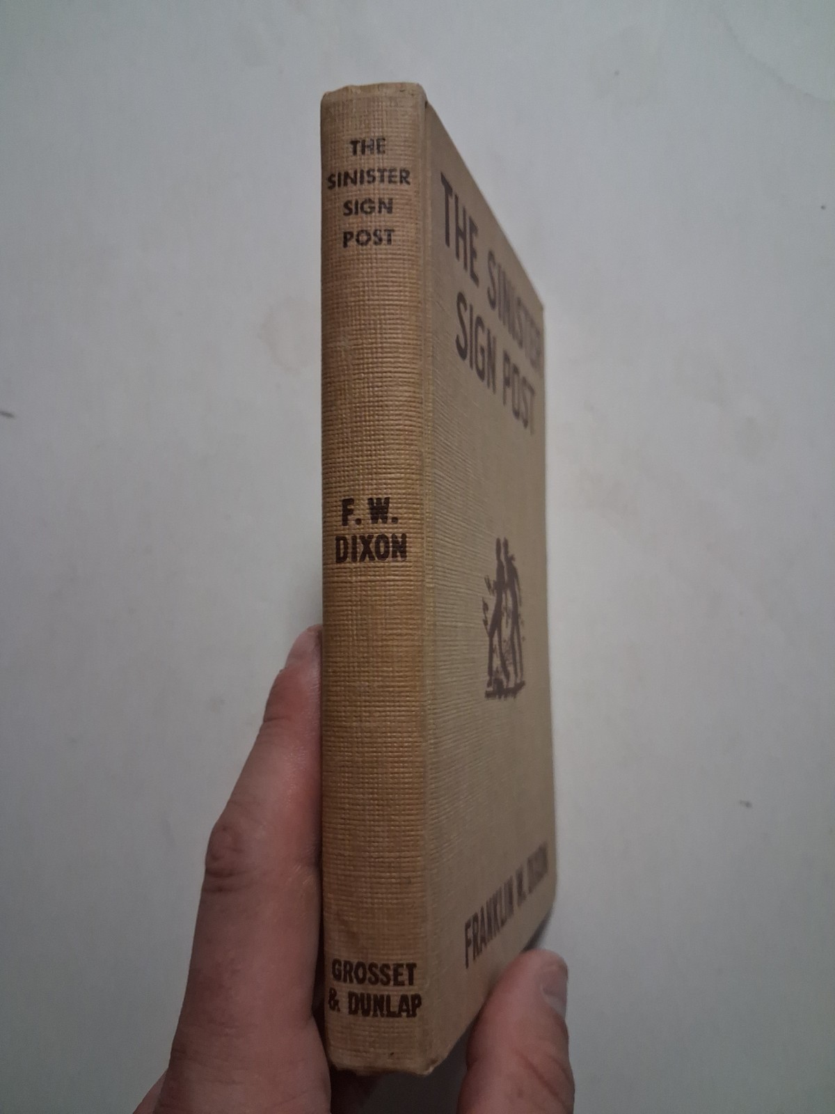 1936 The Sinister Sign Post FRANKLIN W. DIXON Vintage MYSTERY