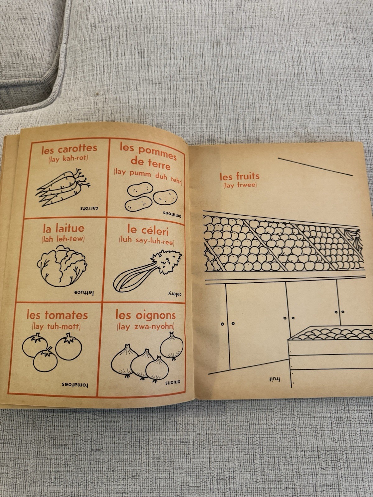 Vintage 1965 Say It In French Vol II Whitman Help Yourself Workbook Ages 6-9