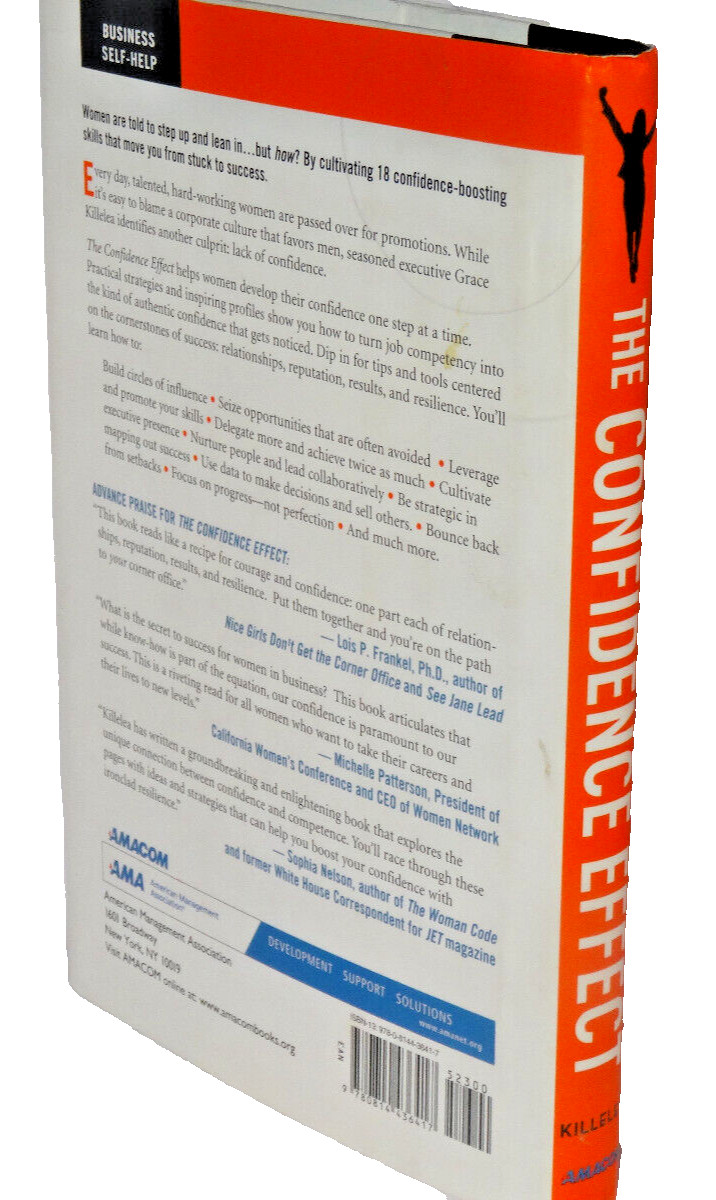 SIGNED! The Confidence Effect ~Grace Killelea 1st Edition HC in Dust Jacket 2016