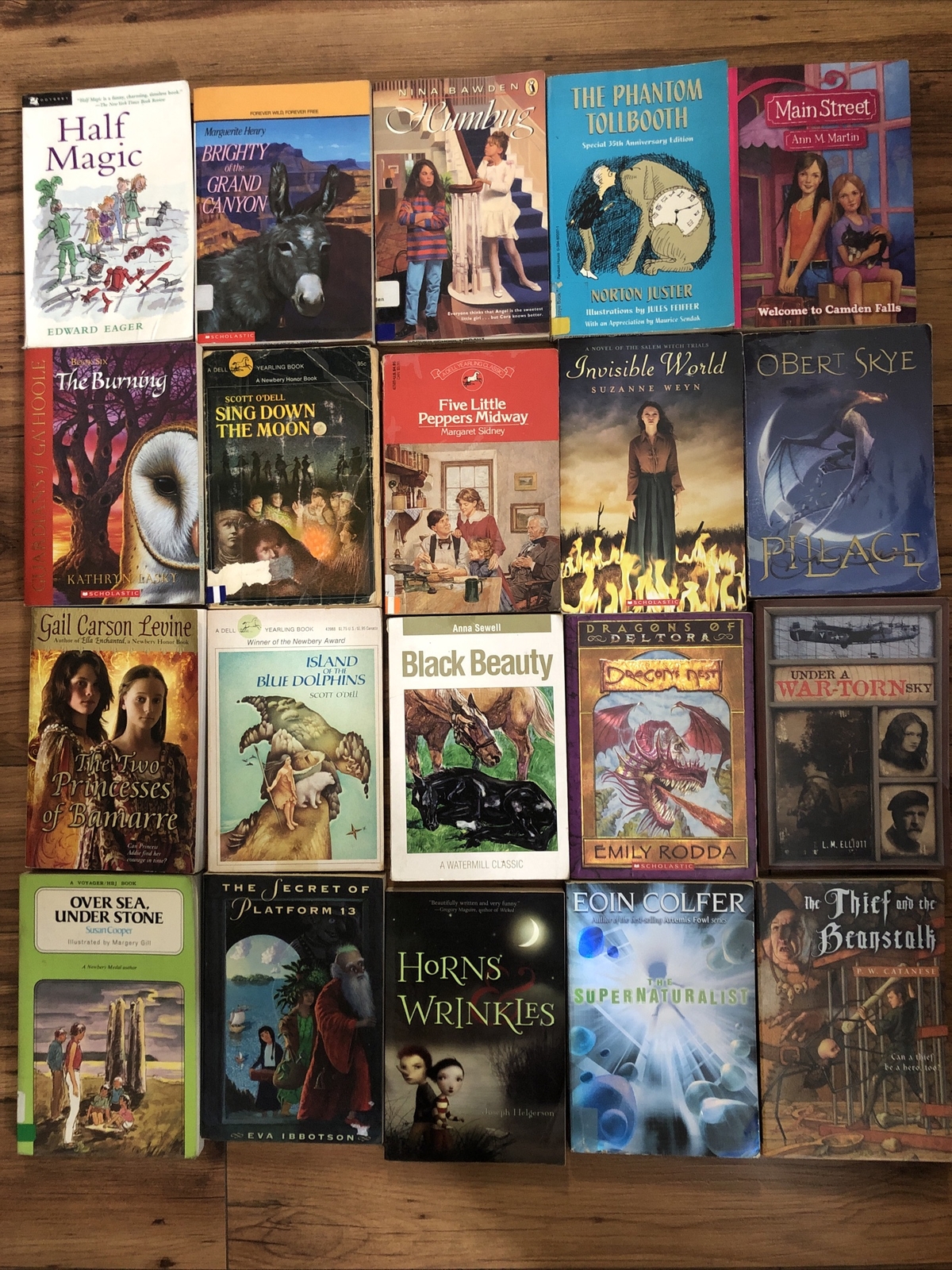 Lot of 20 Chapter Children Young YOUTH RANDOM UNSORTED BOOKS MIX Exlib