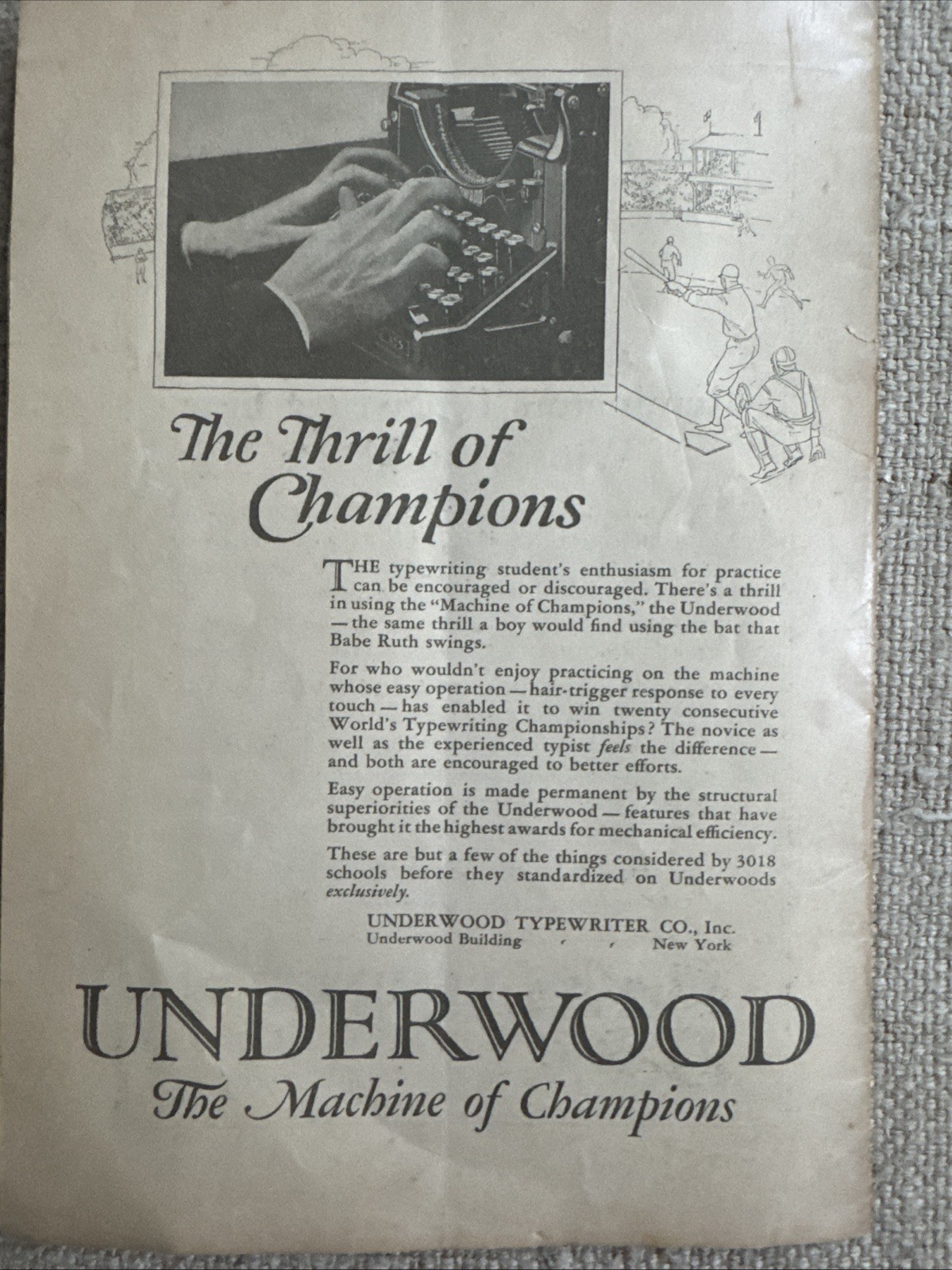 1927 The American Shorthand Teacher Subjects Typing Gregg Speed Tests