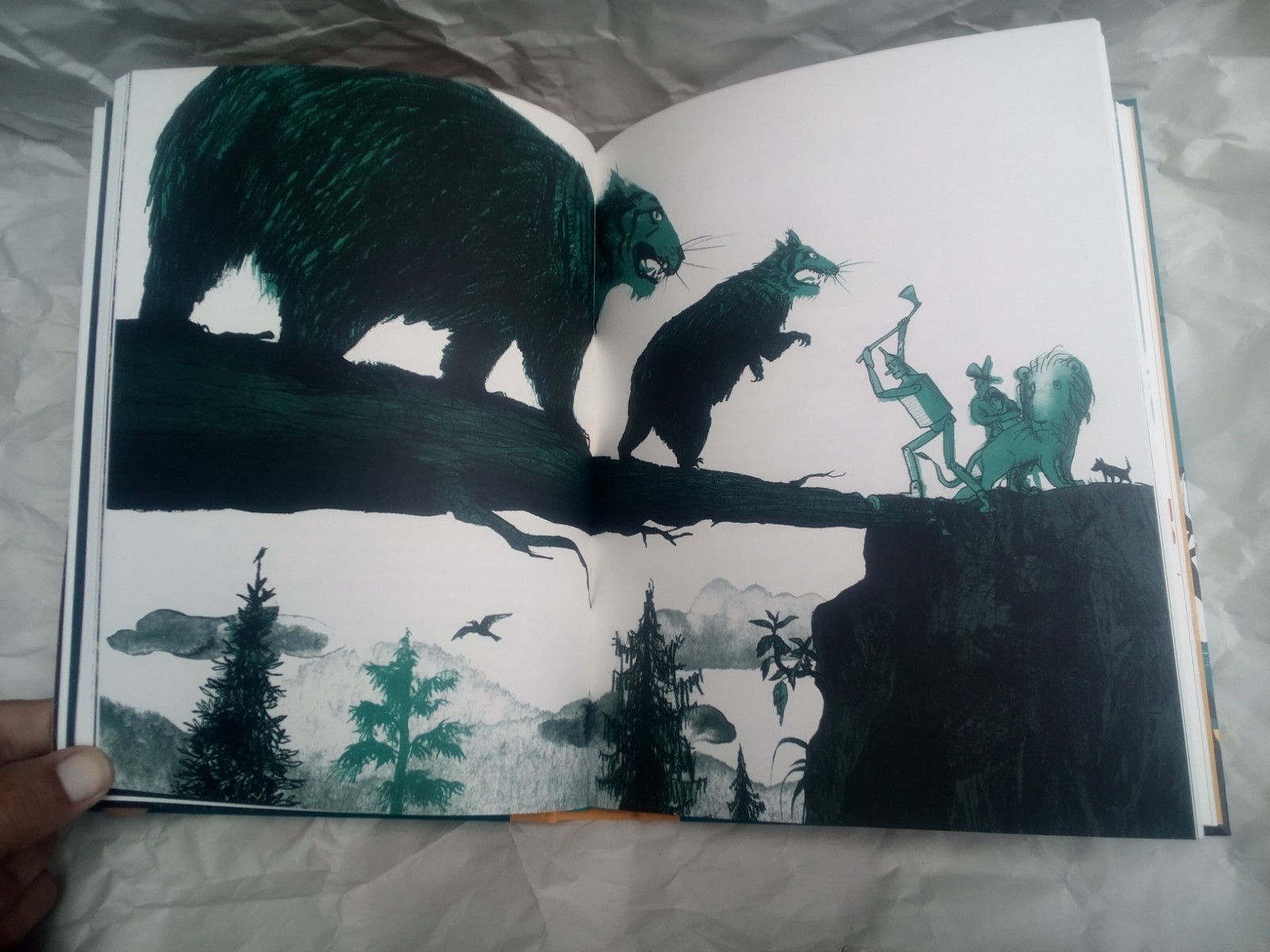The Wonderful Wizard of Oz FOLIO SOCIETY w/SLIP CASE Illustrated 2010/2018 RARE!