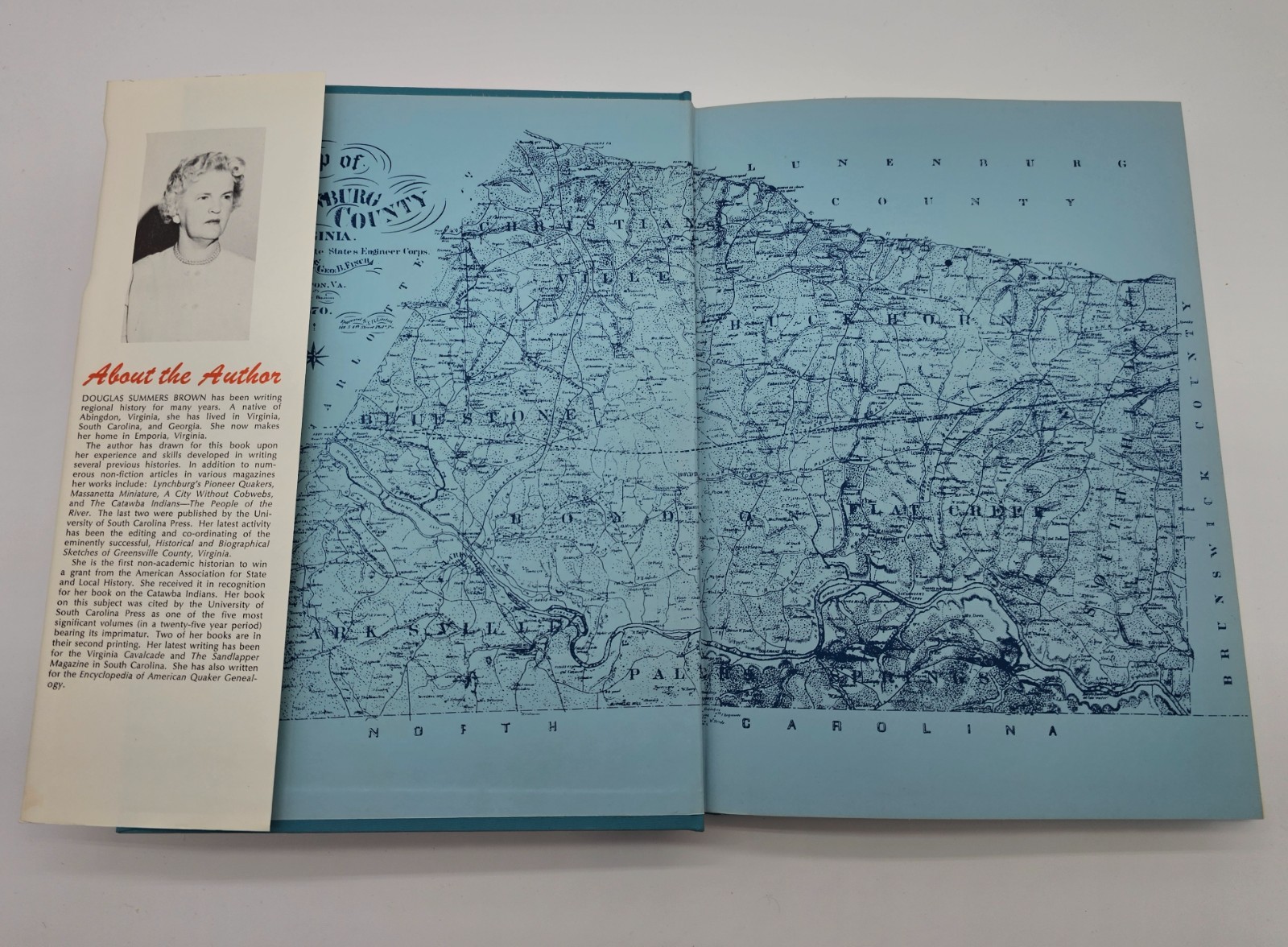 Chase City and Its Environs 1765-1975 Douglas Summers Brown Virginia History DJ