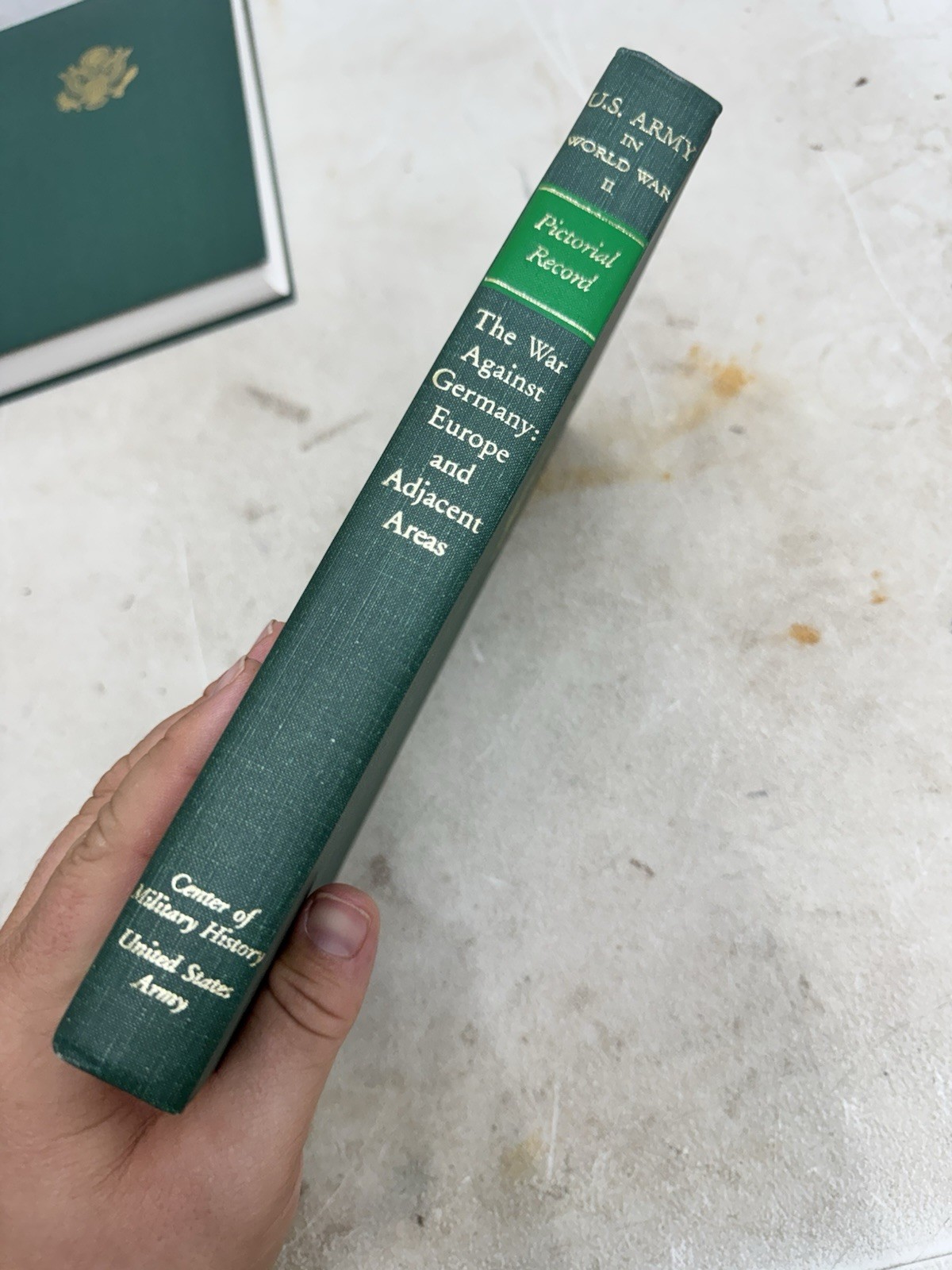 3 Volumes US Army In World War II Pictorial Record Japan, Germany, & Italy